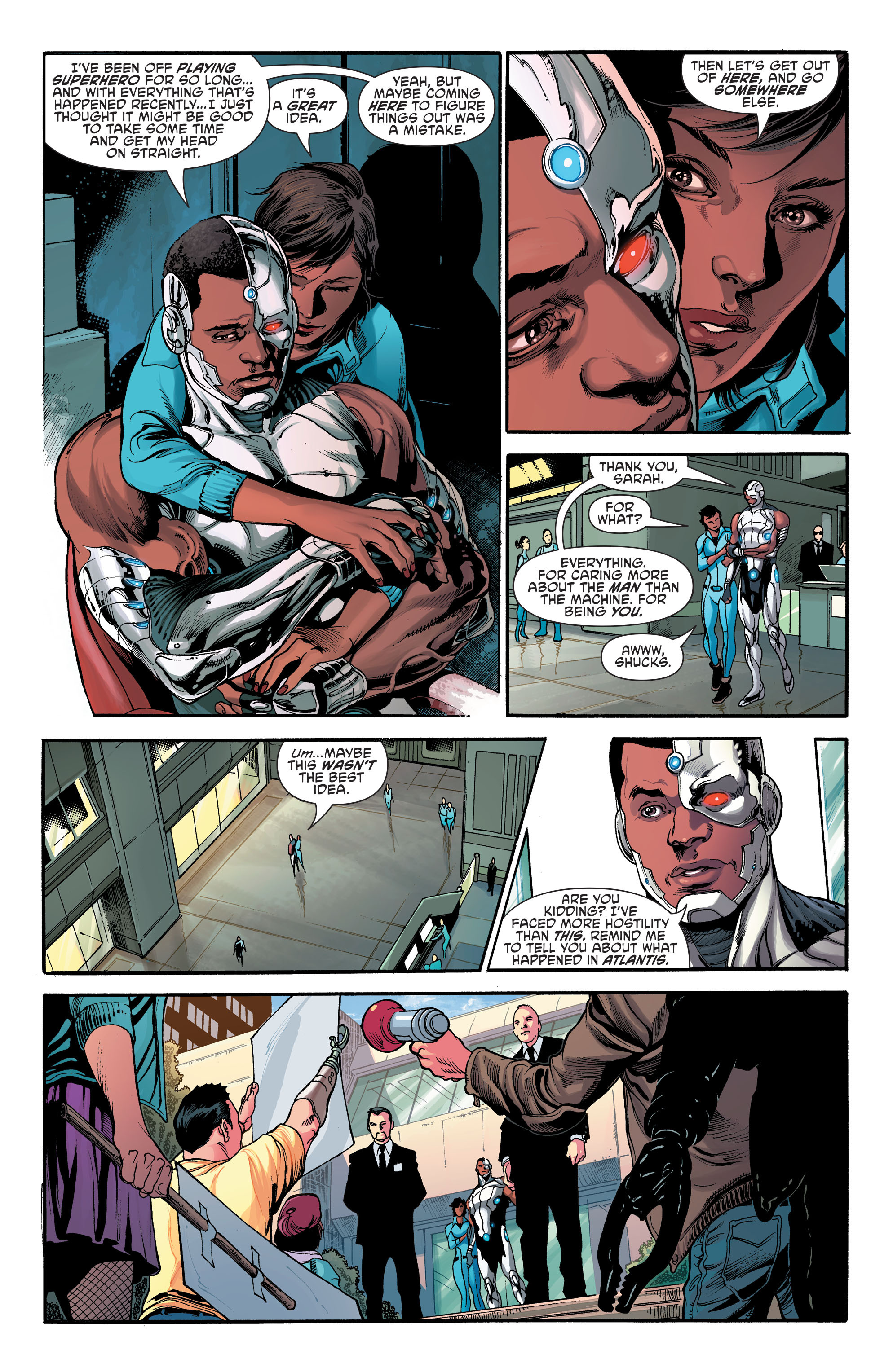 Read online Cyborg (2015) comic -  Issue #1 - 17