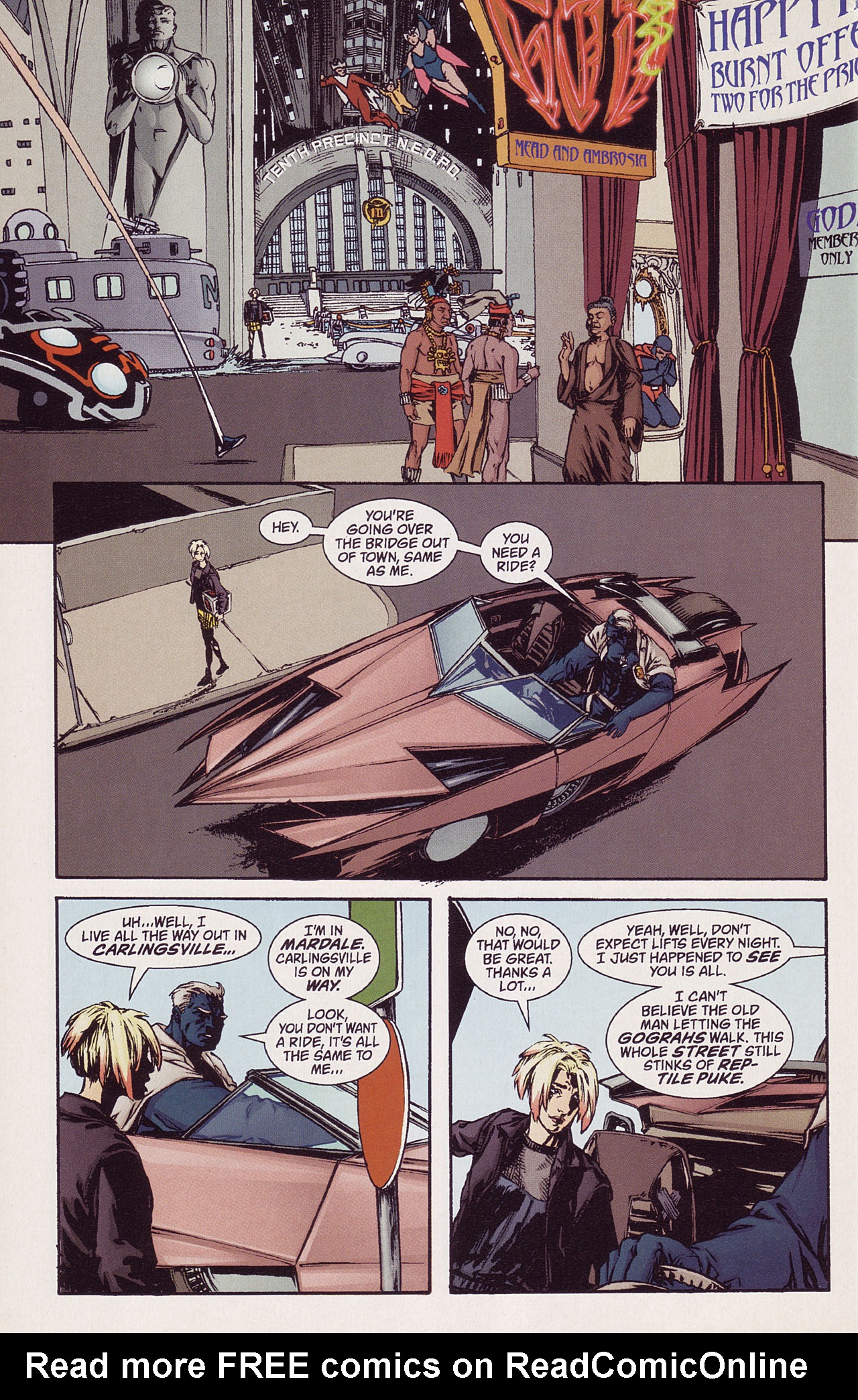 Read online Top 10 comic -  Issue #5 - 10