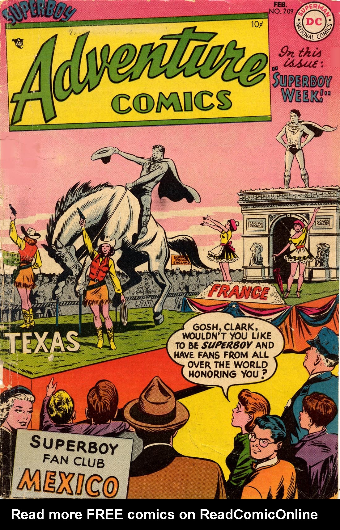 Read online Adventure Comics (1938) comic -  Issue #209 - 1