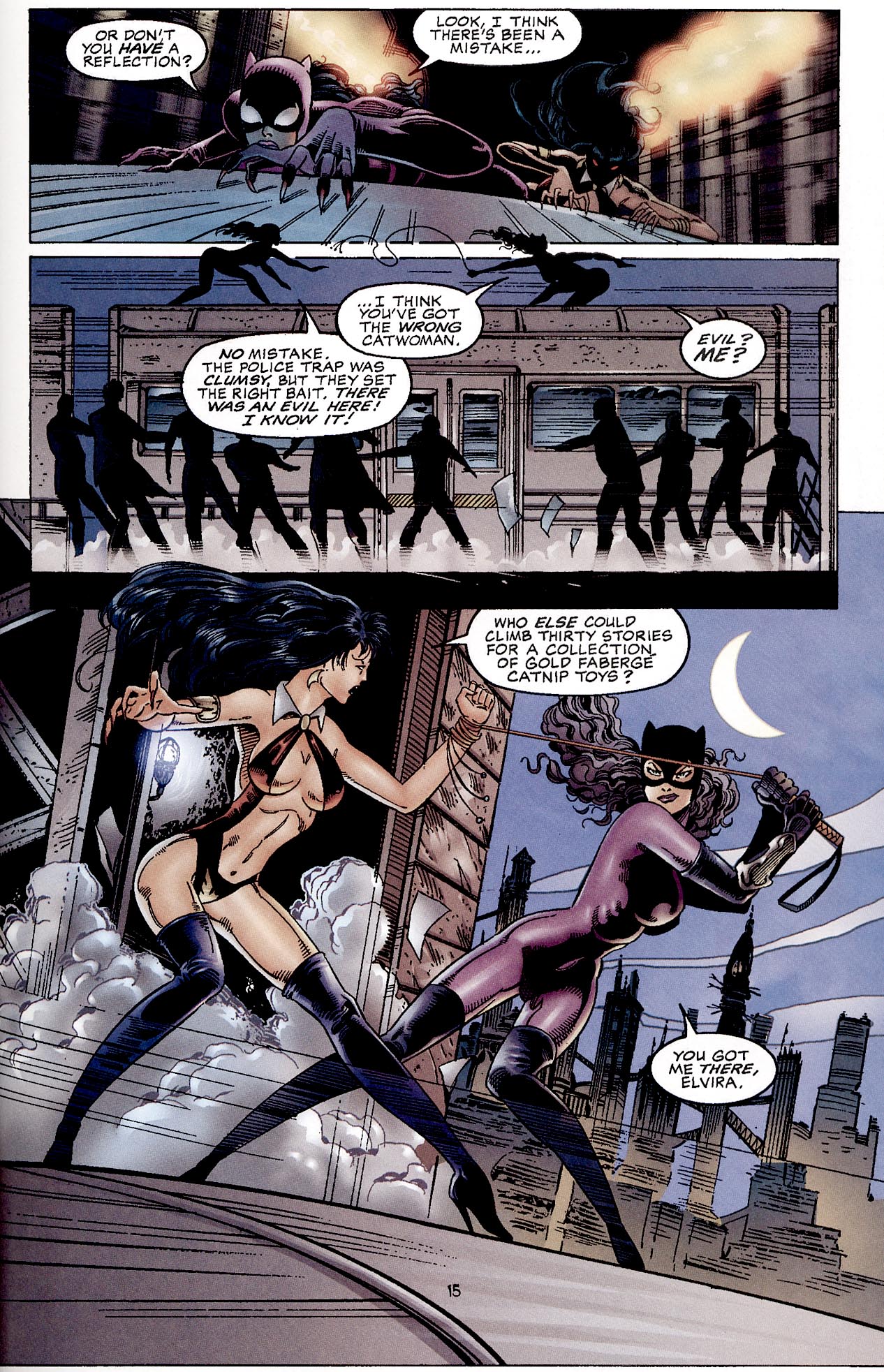Read online Catwoman/Vampirella: The Furies comic -  Issue # Full - 17