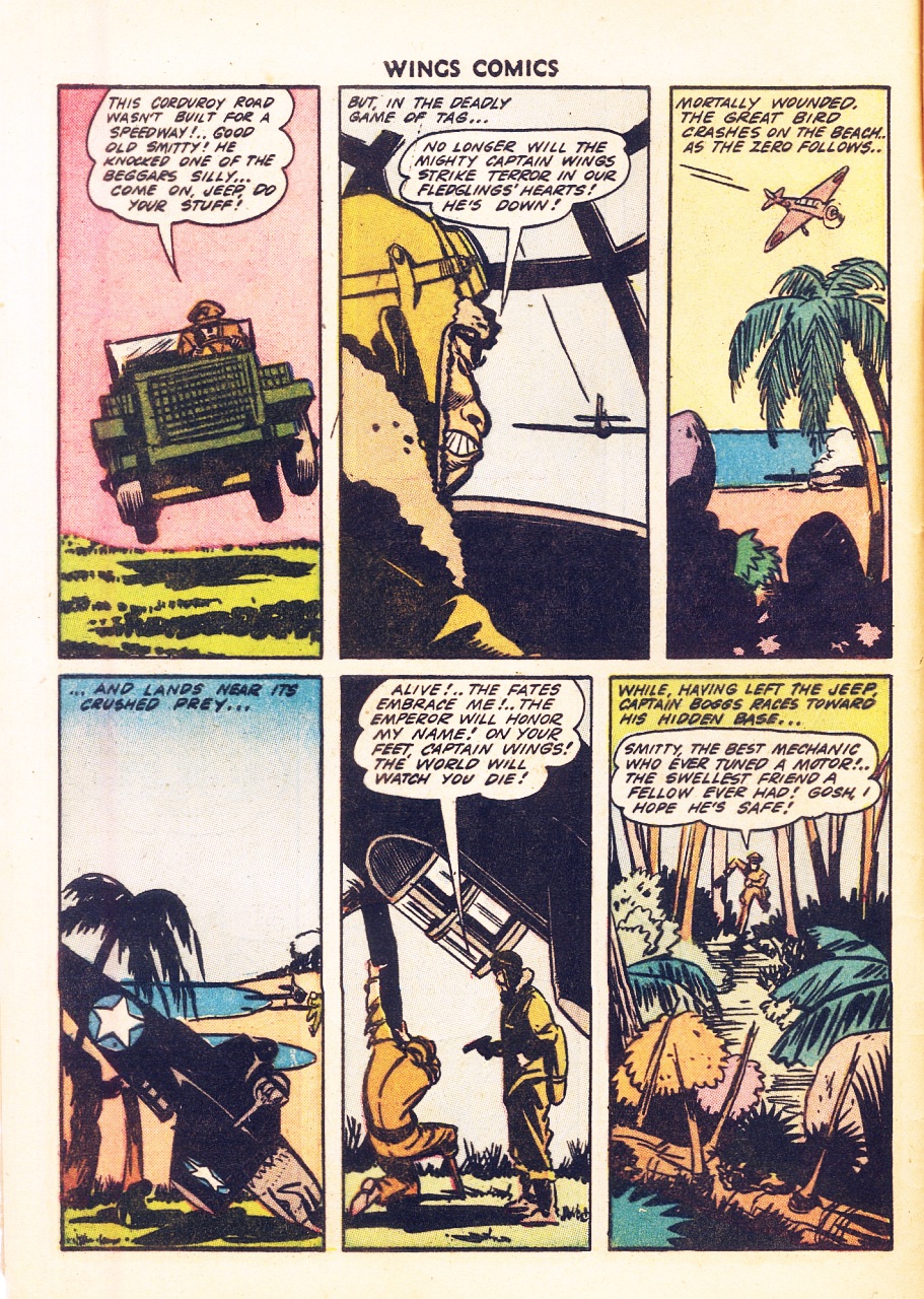 Read online Wings Comics comic -  Issue #34 - 6
