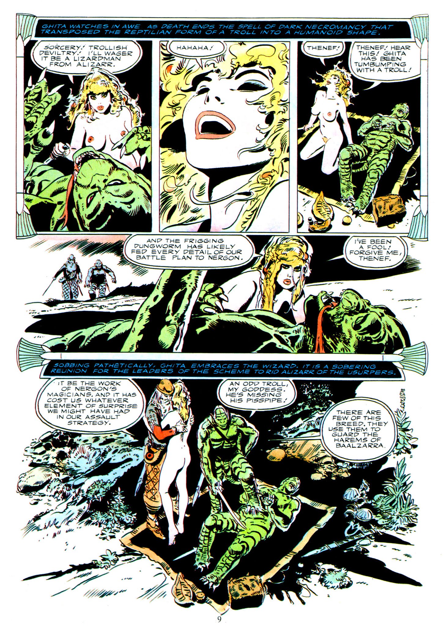 Read online Ghita of Alizarr comic -  Issue #2 - 10