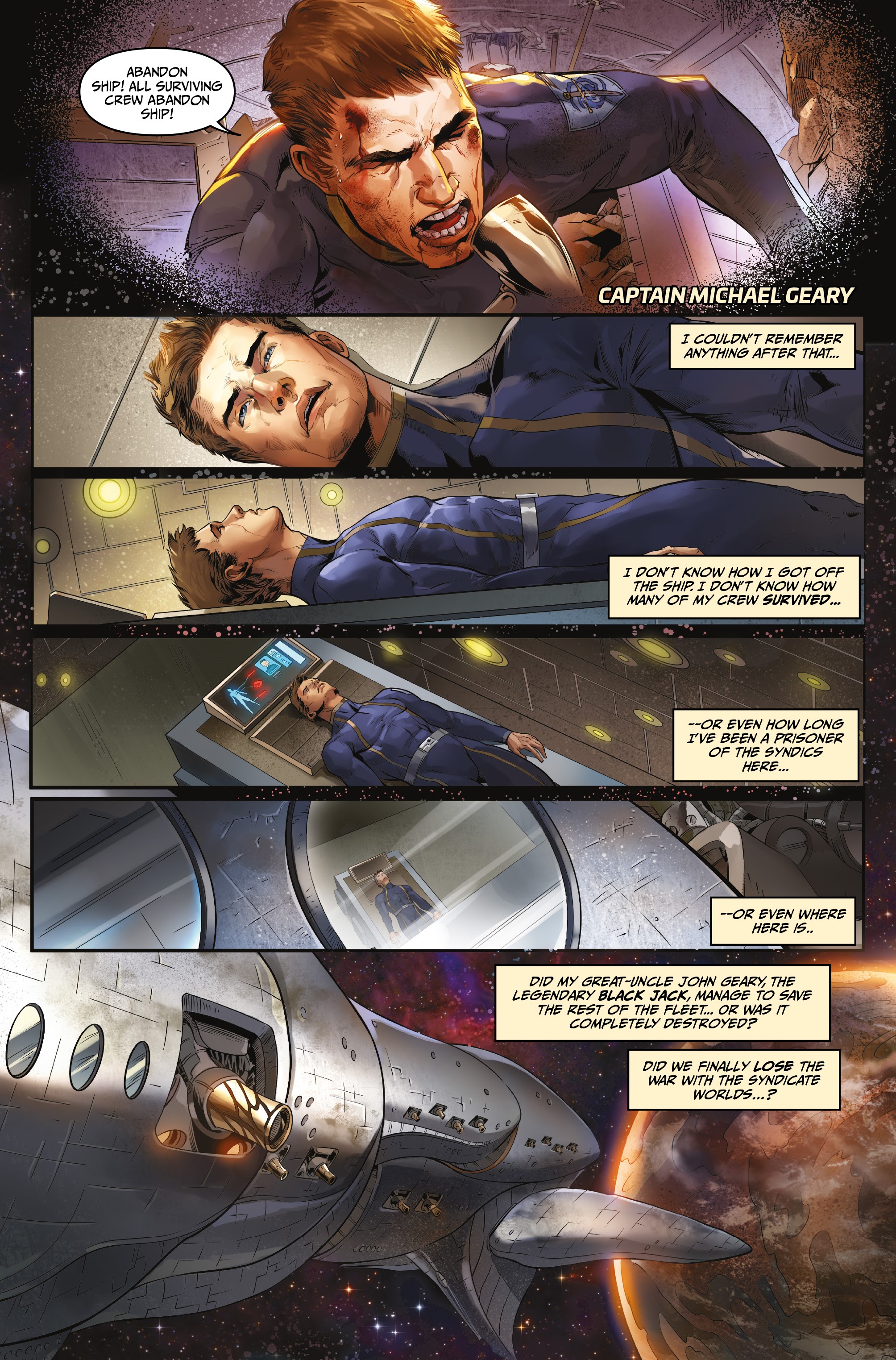 Read online Lost Fleet comic -  Issue #1 - 4