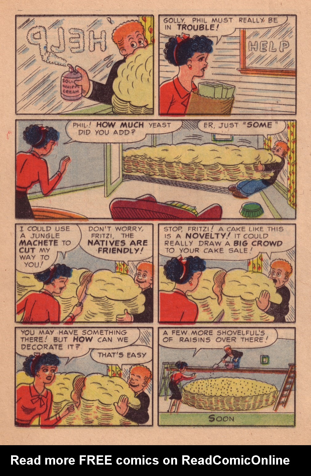Read online Fritzi Ritz (1953) comic -  Issue #56 - 24