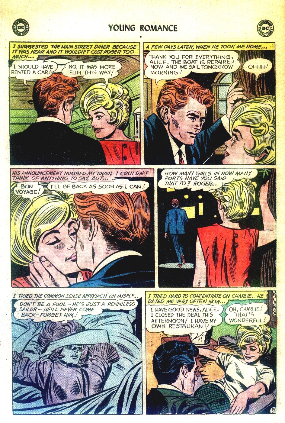 Read online Young Romance comic -  Issue #128 - 16