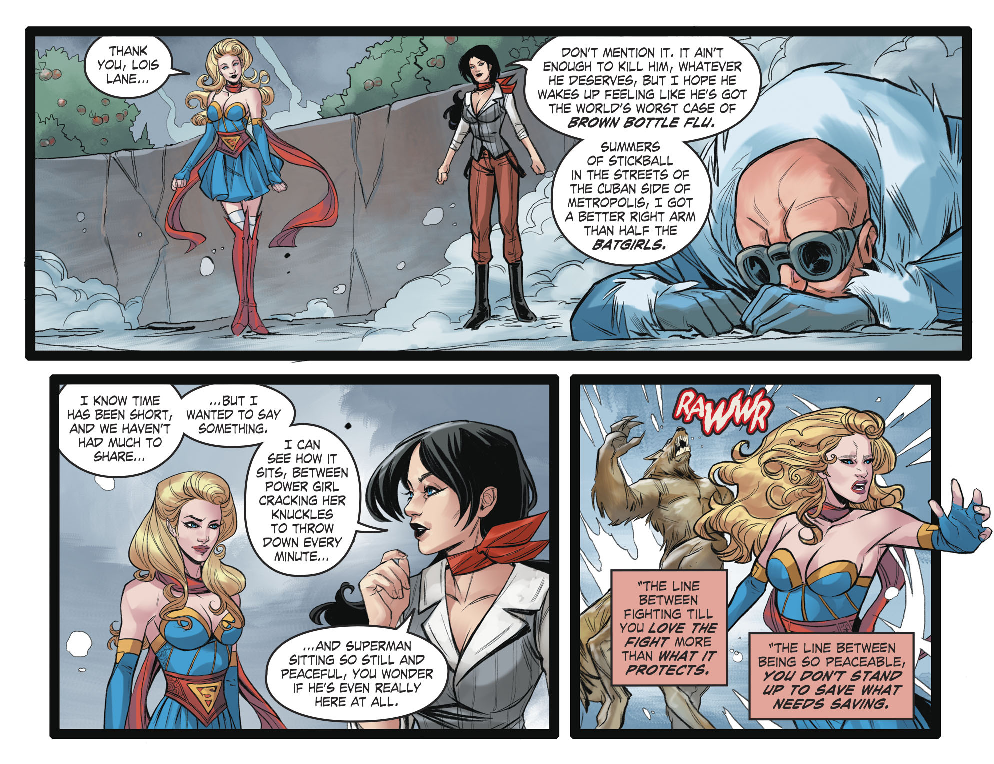 Read online DC Comics: Bombshells comic -  Issue #93 - 12