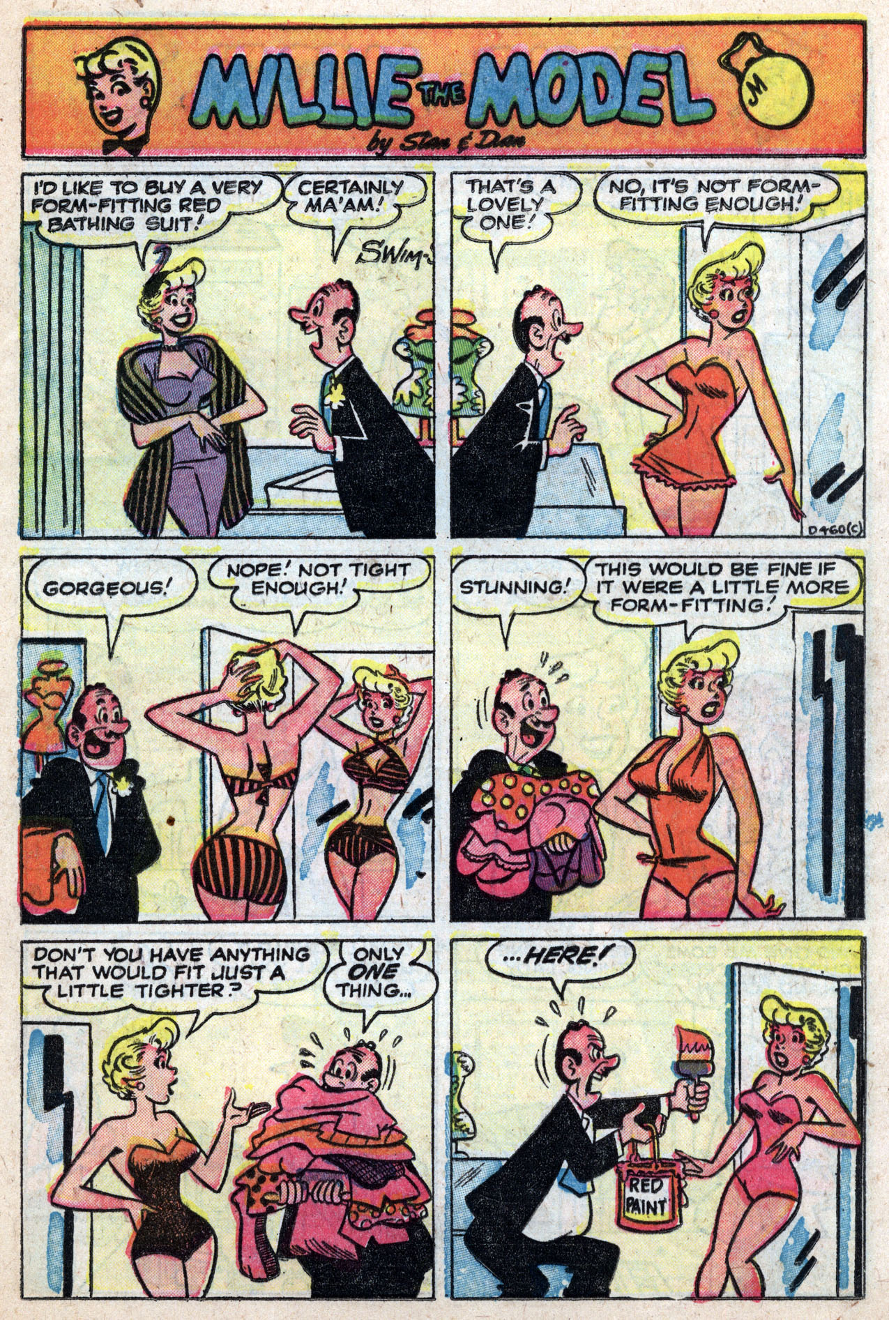 Read online Millie the Model comic -  Issue #50 - 25