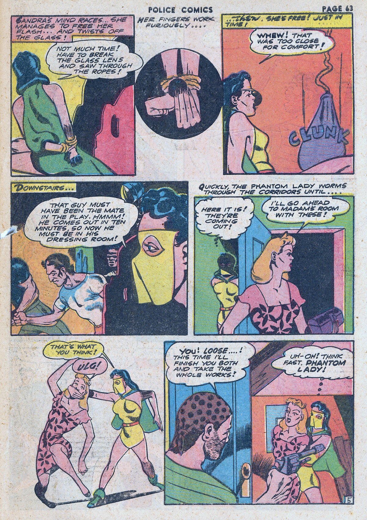 Read online Police Comics comic -  Issue #16 - 64