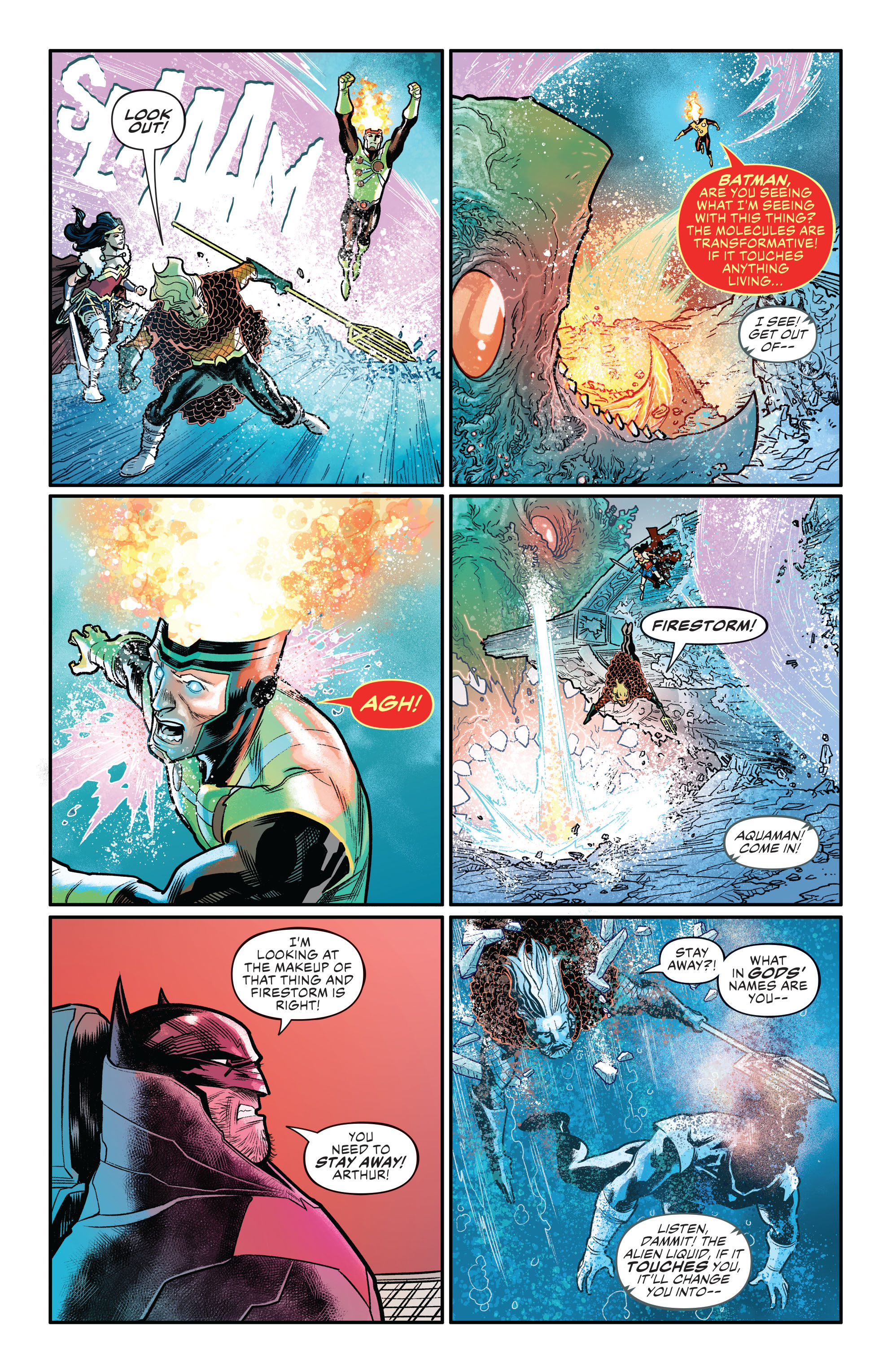 Read online Justice League/Aquaman: Drowned Earth comic -  Issue # TPB (Part 1) - 17