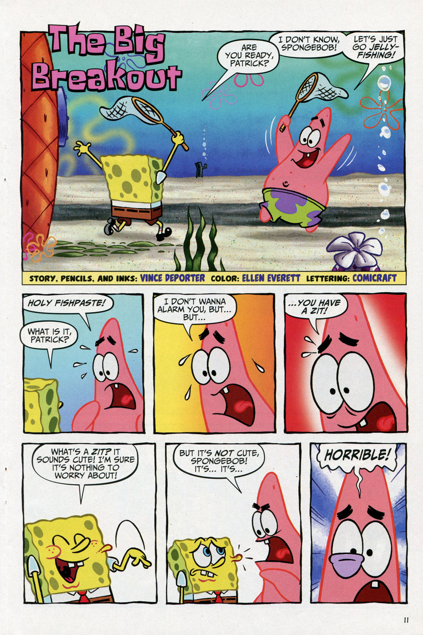 Read online SpongeBob Comics comic -  Issue #9 - 13