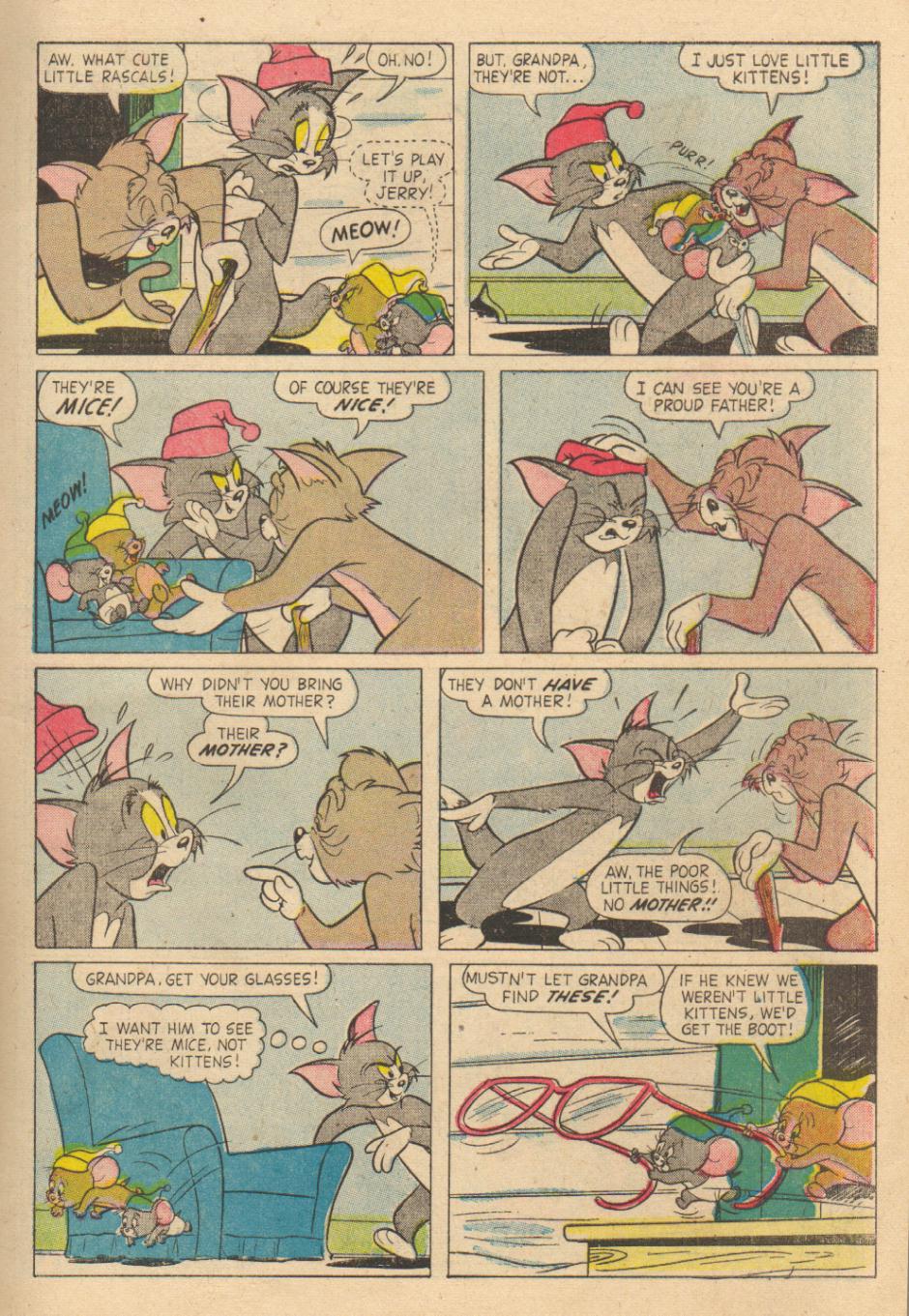 Read online M.G.M.'s Tom and Jerry's Winter Fun comic -  Issue #7 - 7
