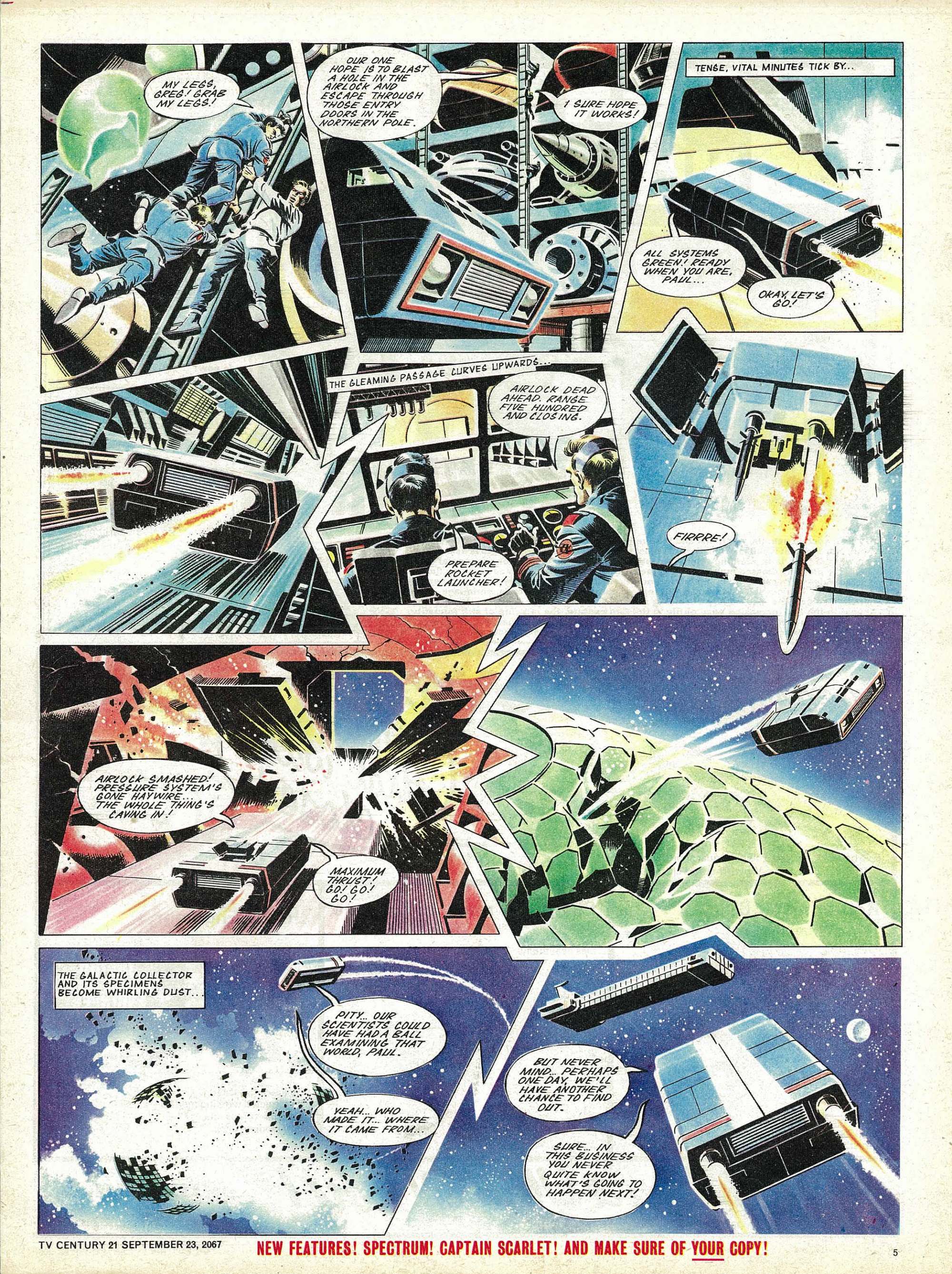 Read online TV Century 21 (TV 21) comic -  Issue #140 - 5