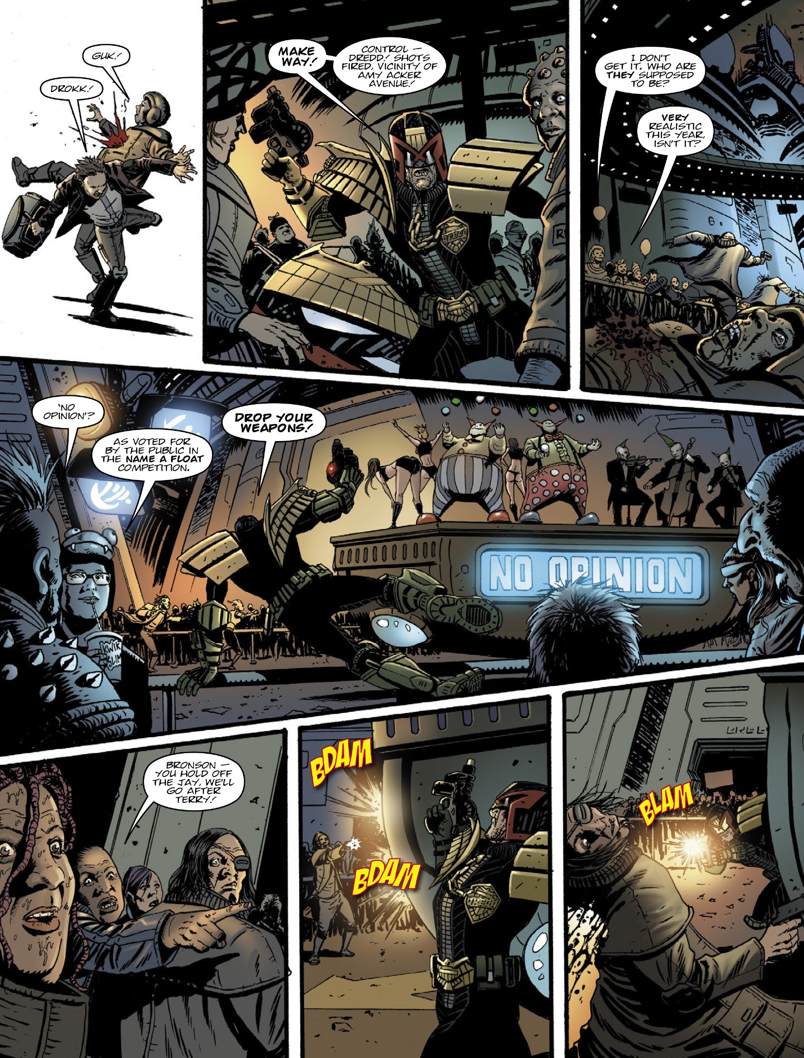 Read online Judge Dredd Megazine (Vol. 5) comic -  Issue #439 - 125