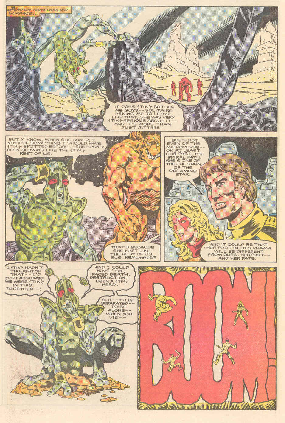 Read online Micronauts: The New Voyages comic -  Issue #18 - 19