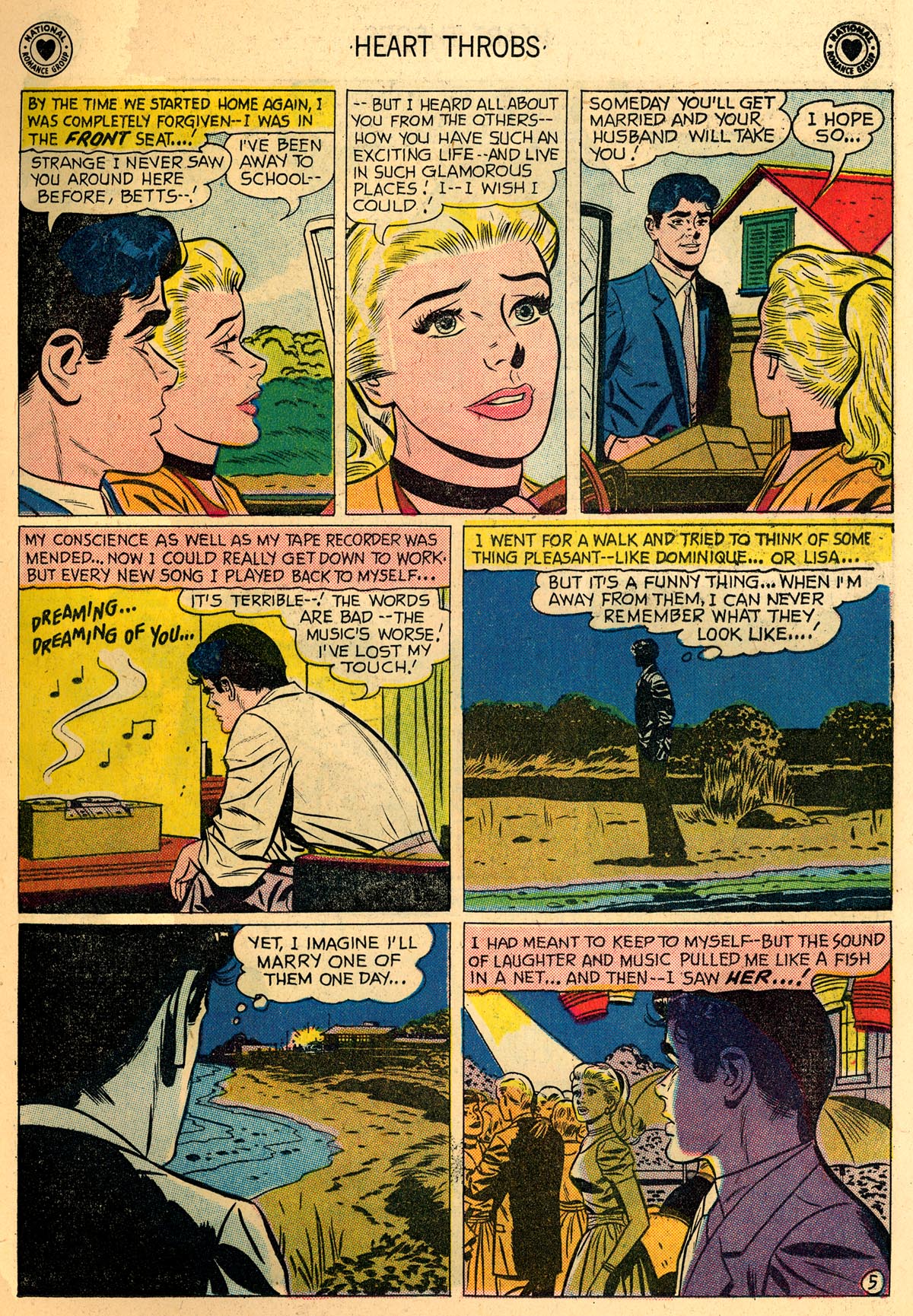 Read online Heart Throbs comic -  Issue #60 - 7