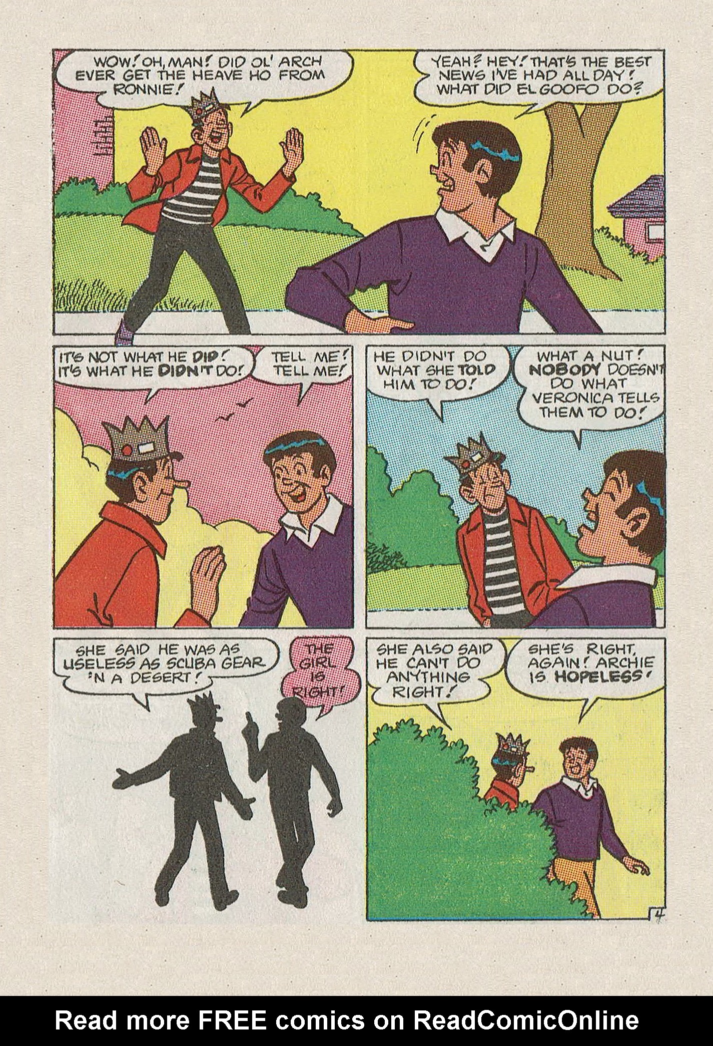 Read online Jughead Jones Comics Digest comic -  Issue #68 - 88