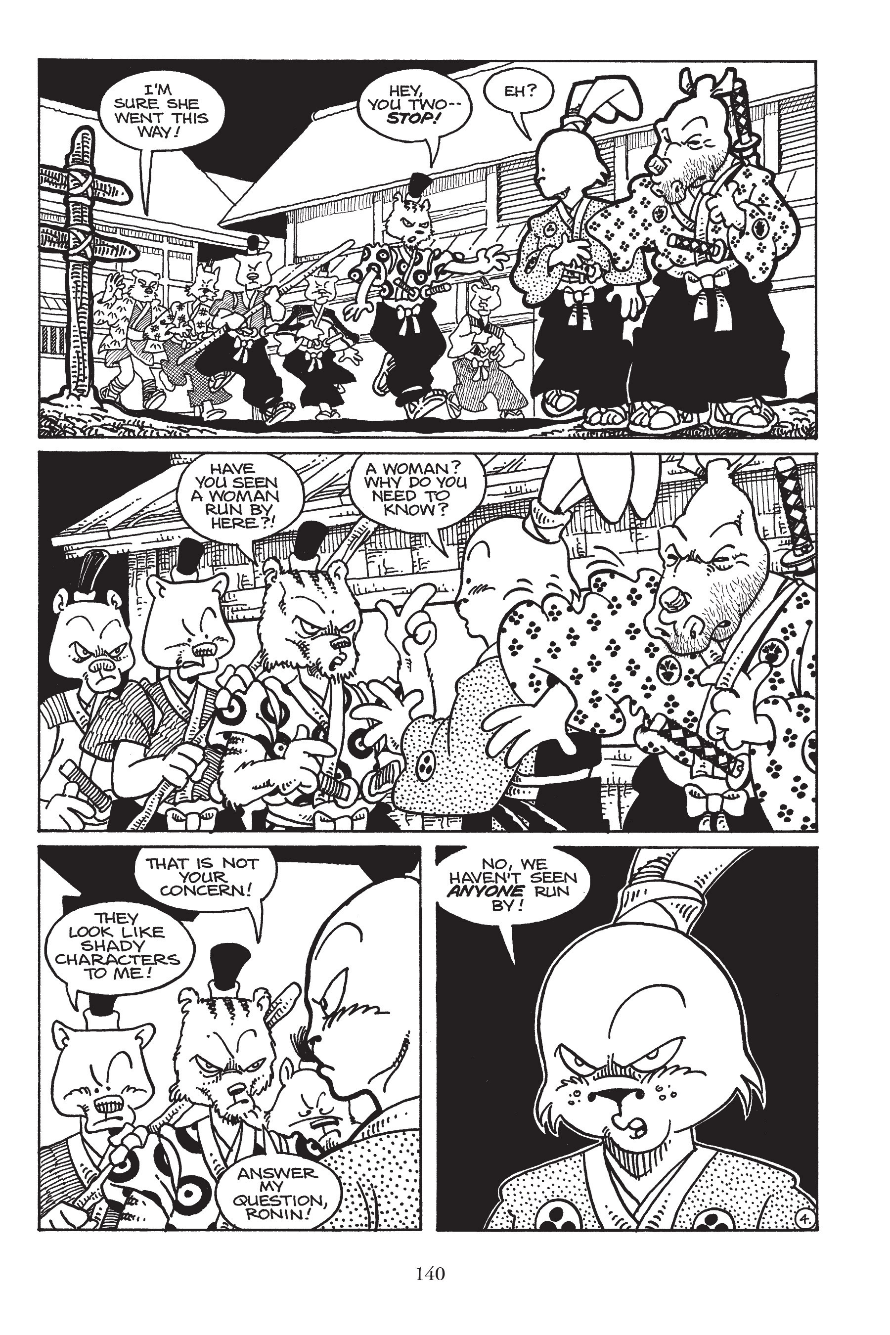 Read online Usagi Yojimbo (1987) comic -  Issue # _TPB 7 - 132