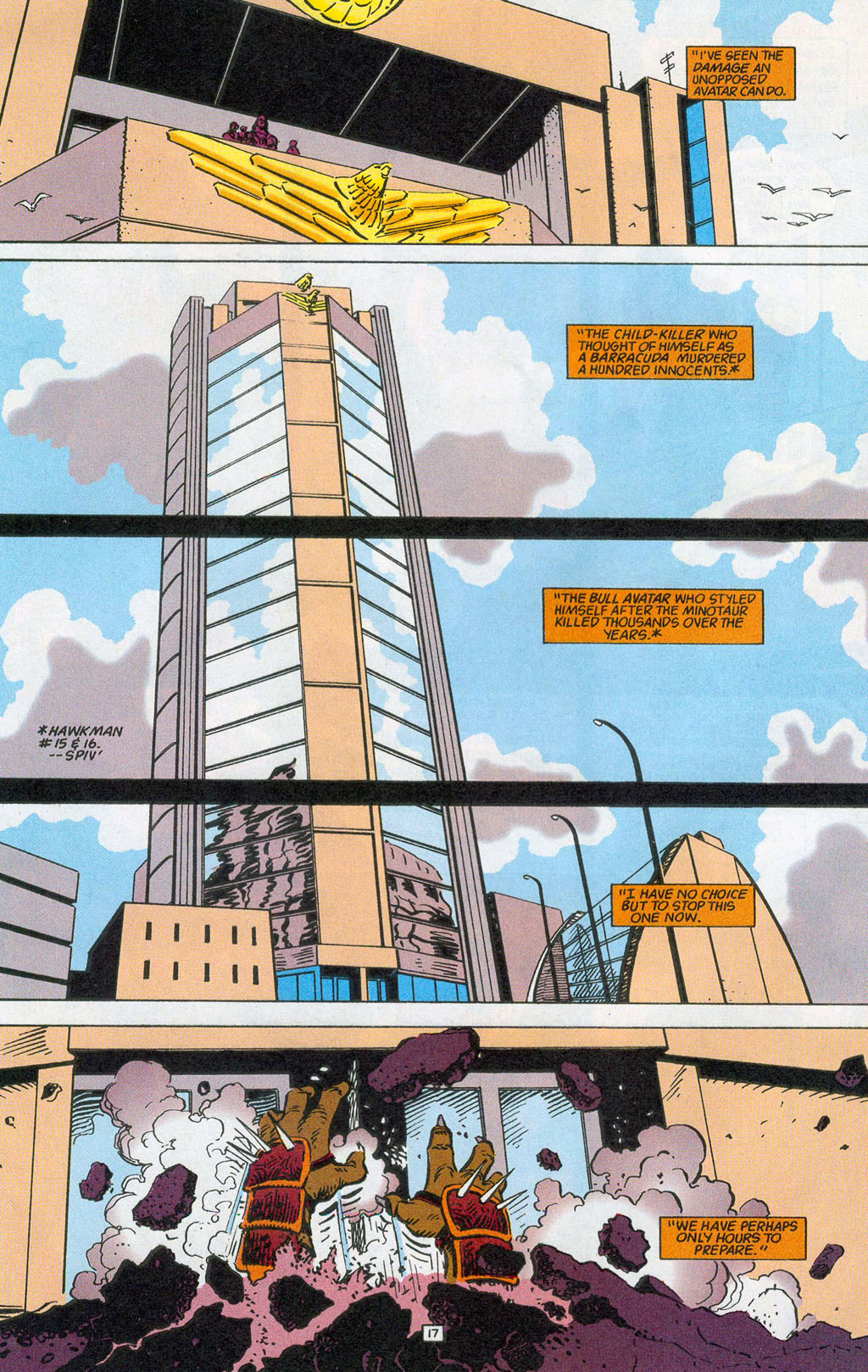 Hawkman (1993) Issue #24 #27 - English 19