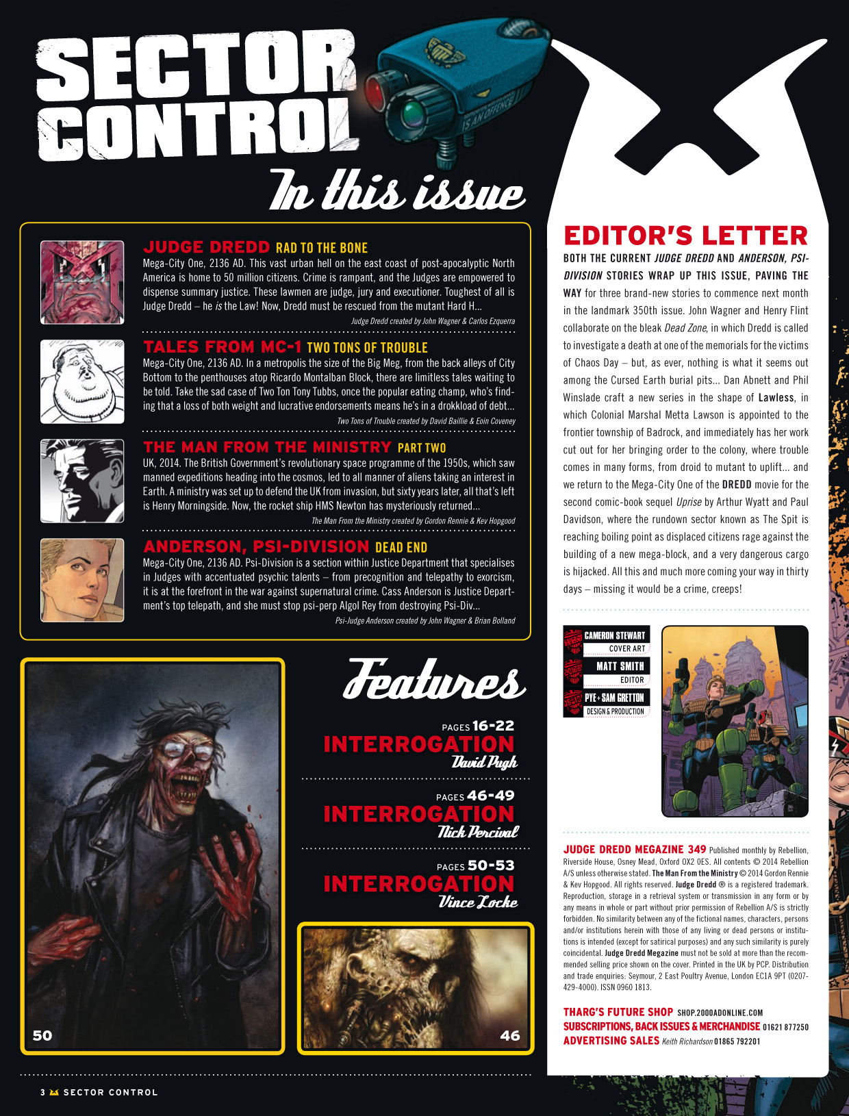 Read online Judge Dredd Megazine (Vol. 5) comic -  Issue #349 - 3