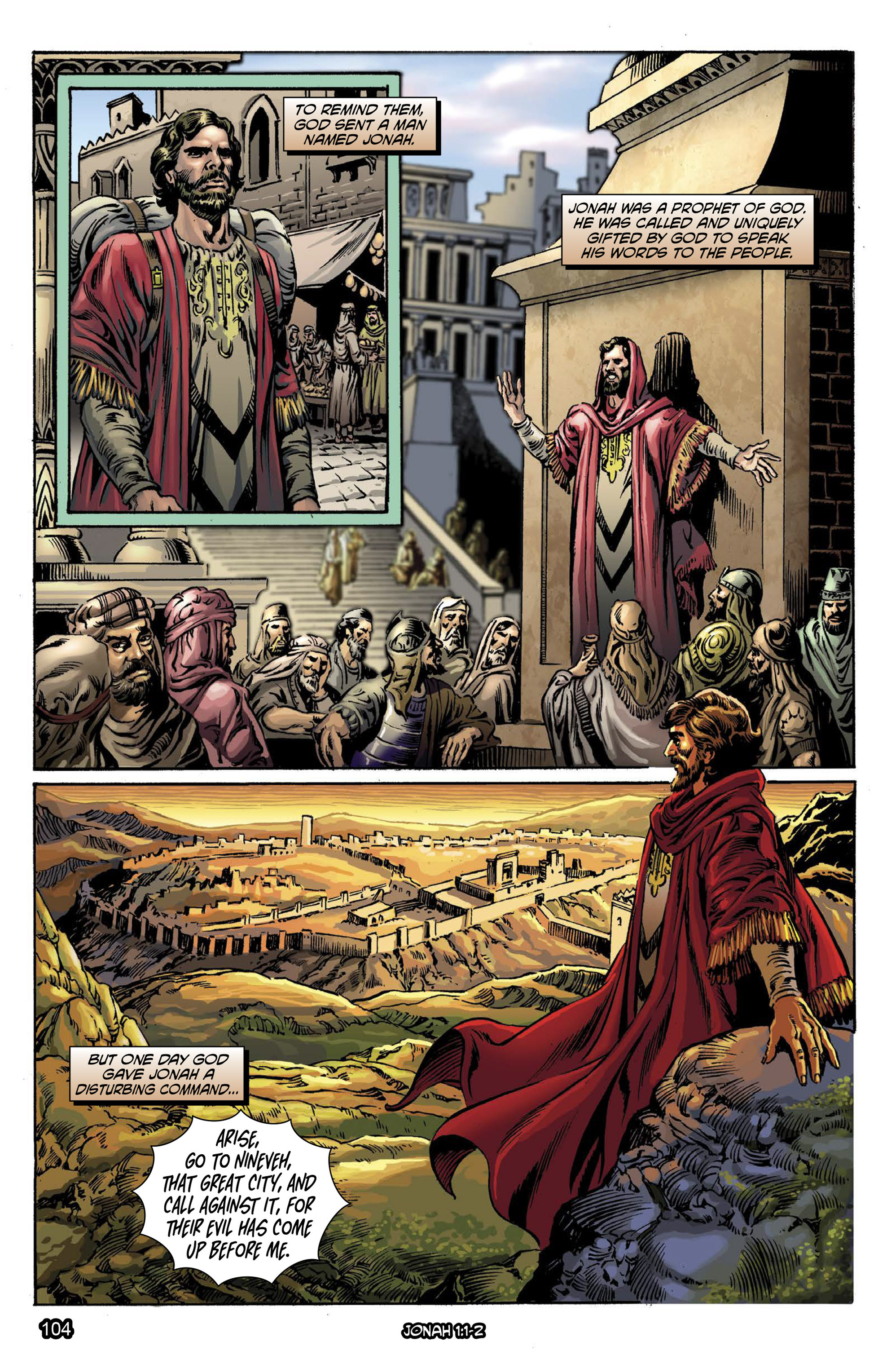 Read online The Kingstone Bible comic -  Issue #8 - 104