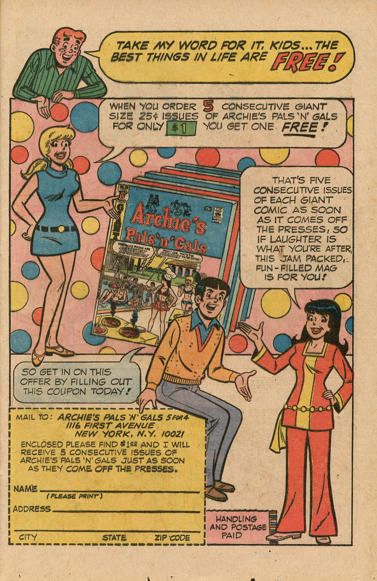 Read online Archie's Pals 'N' Gals (1952) comic -  Issue #79 - 37