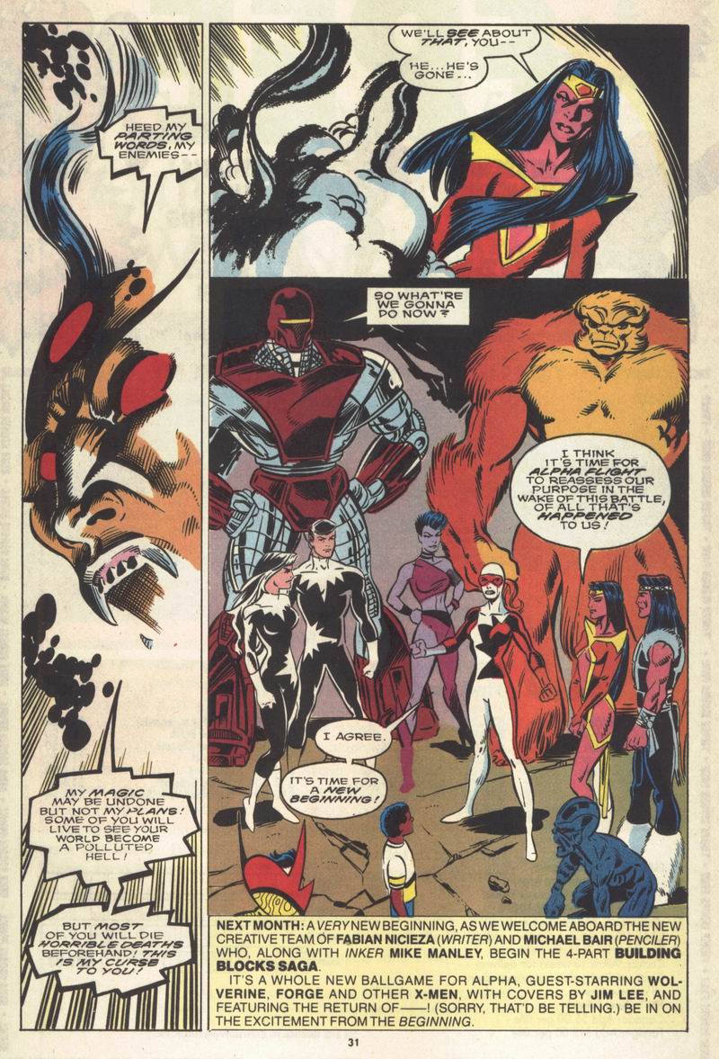 Read online Alpha Flight (1983) comic -  Issue #86 - 25