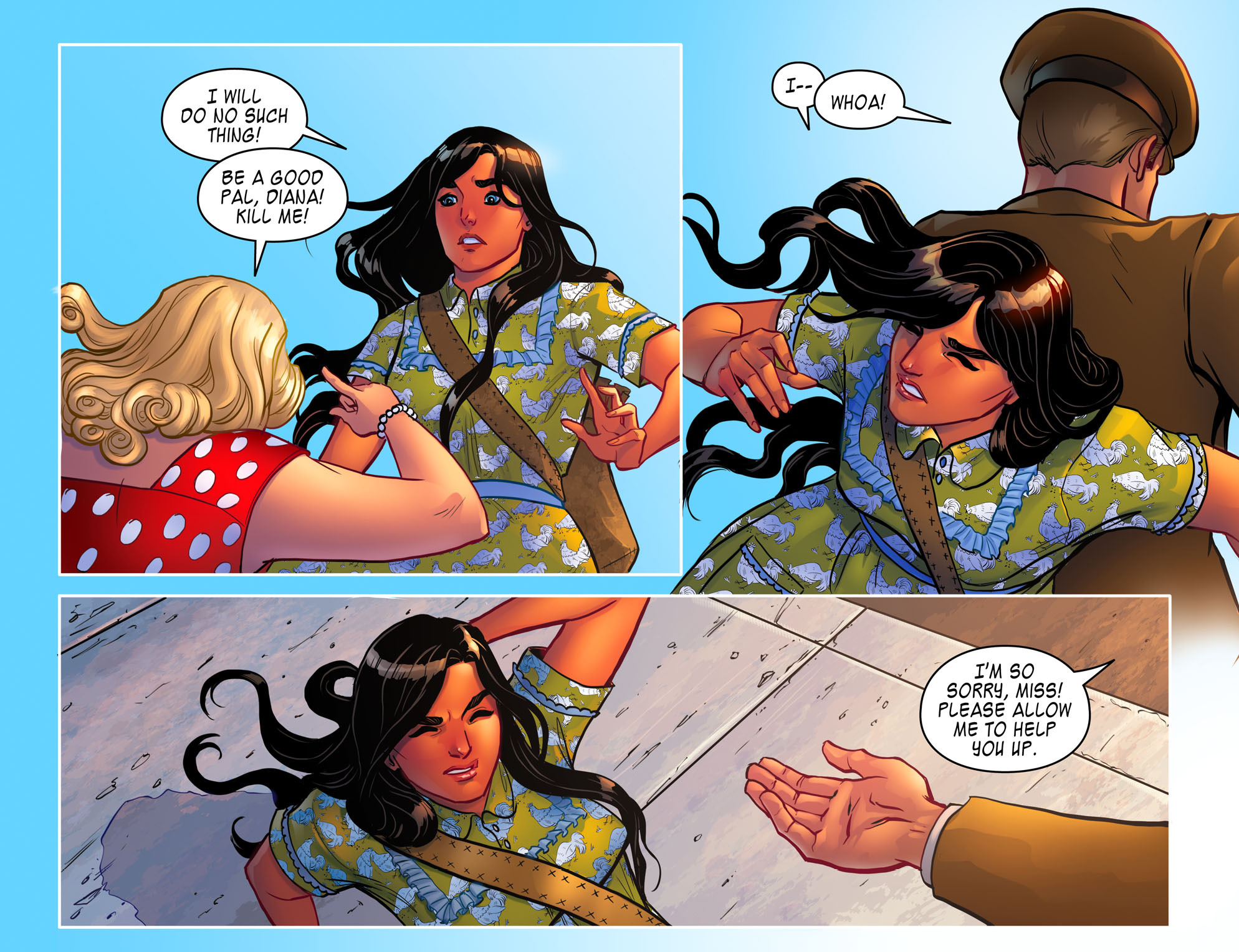 Read online The Legend of Wonder Woman (2015) comic -  Issue #14 - 22