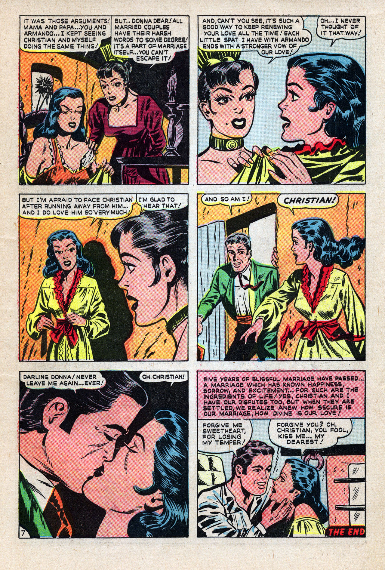 Read online Love Romances comic -  Issue #9 - 47