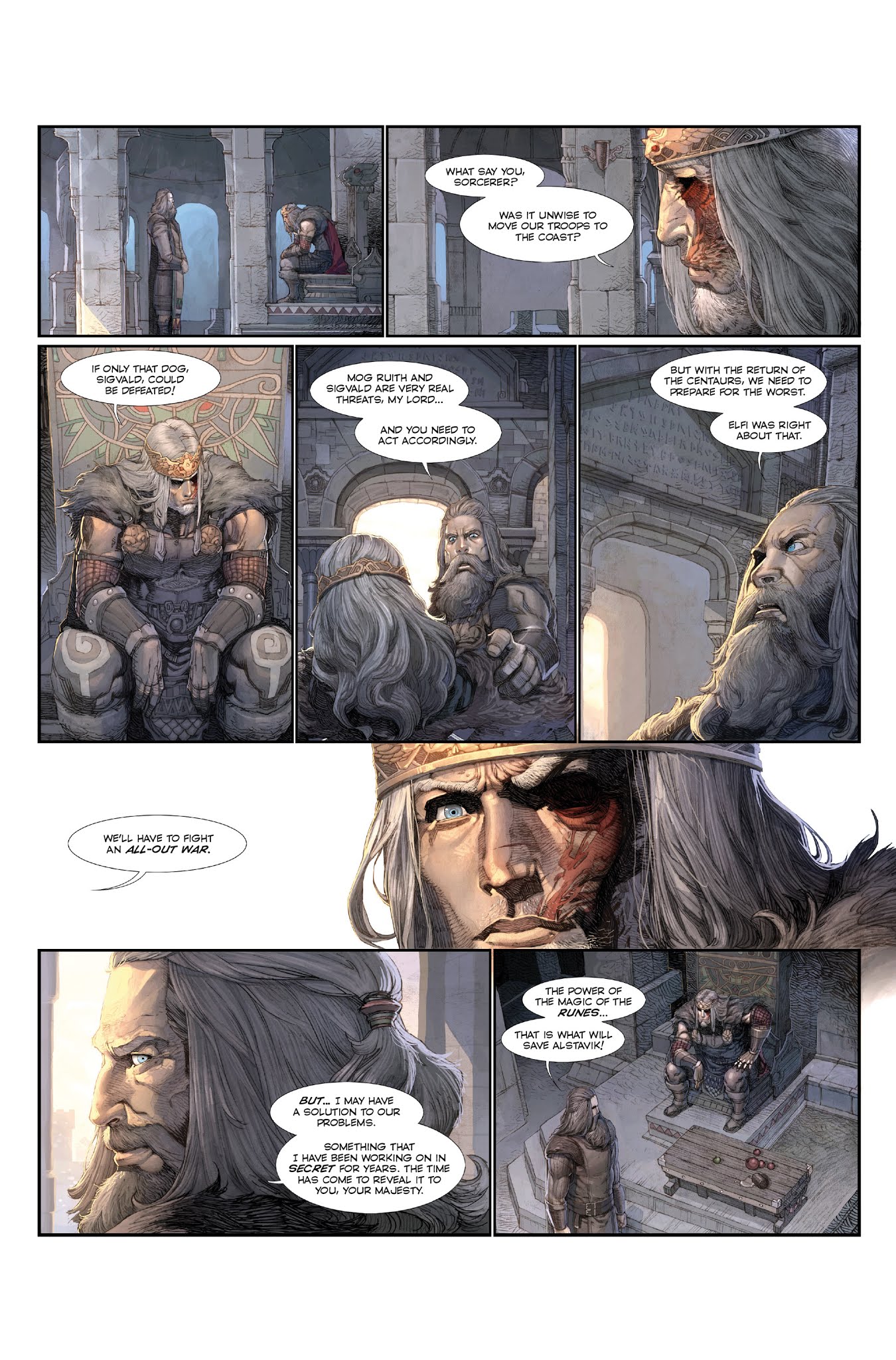 Read online Konungar: War of Crowns comic -  Issue #1 - 15