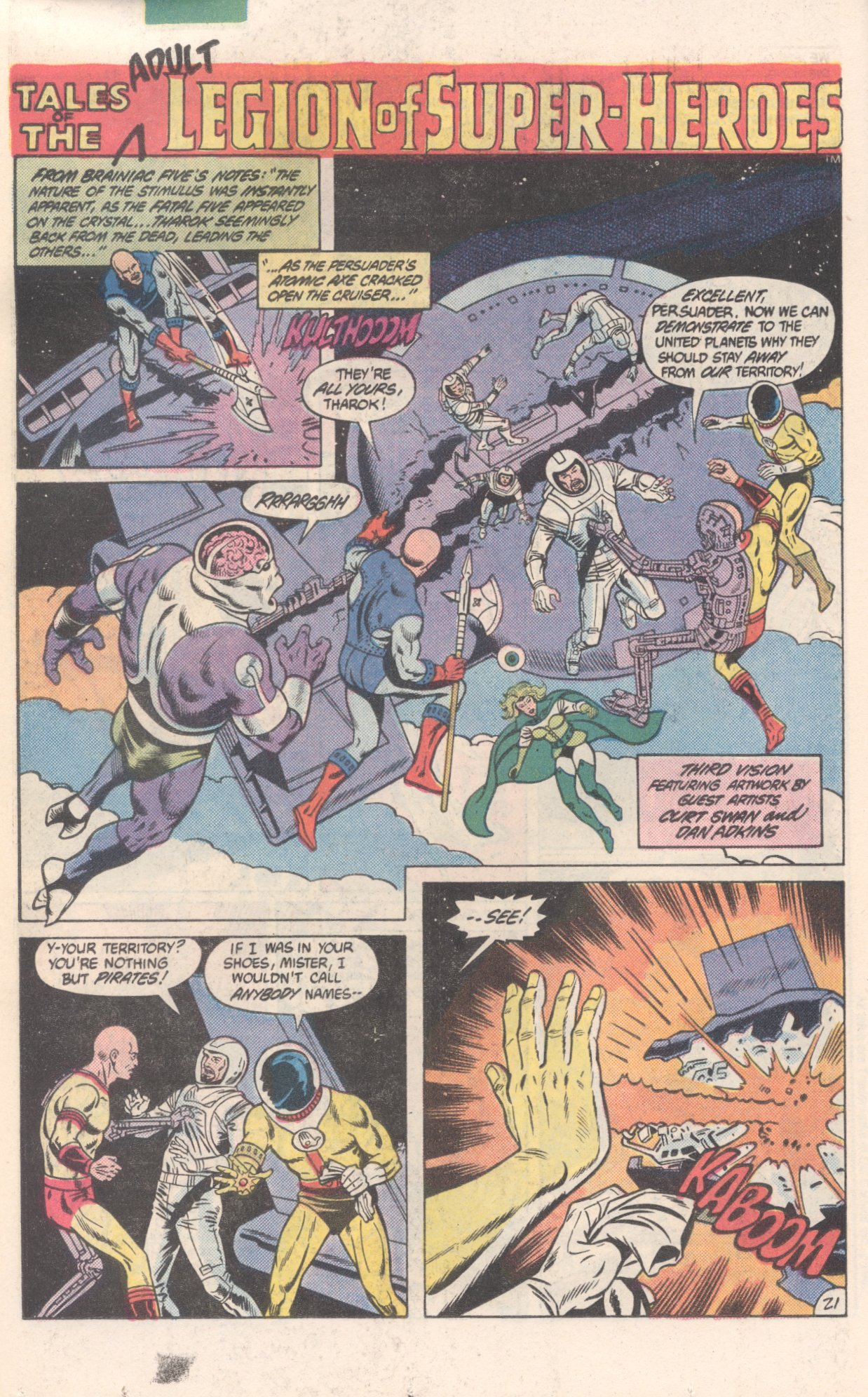 Read online Legion of Super-Heroes (1980) comic -  Issue #300 - 22