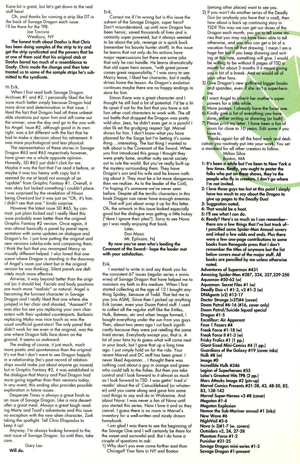 Read online The Savage Dragon (1993) comic -  Issue #67 - 24