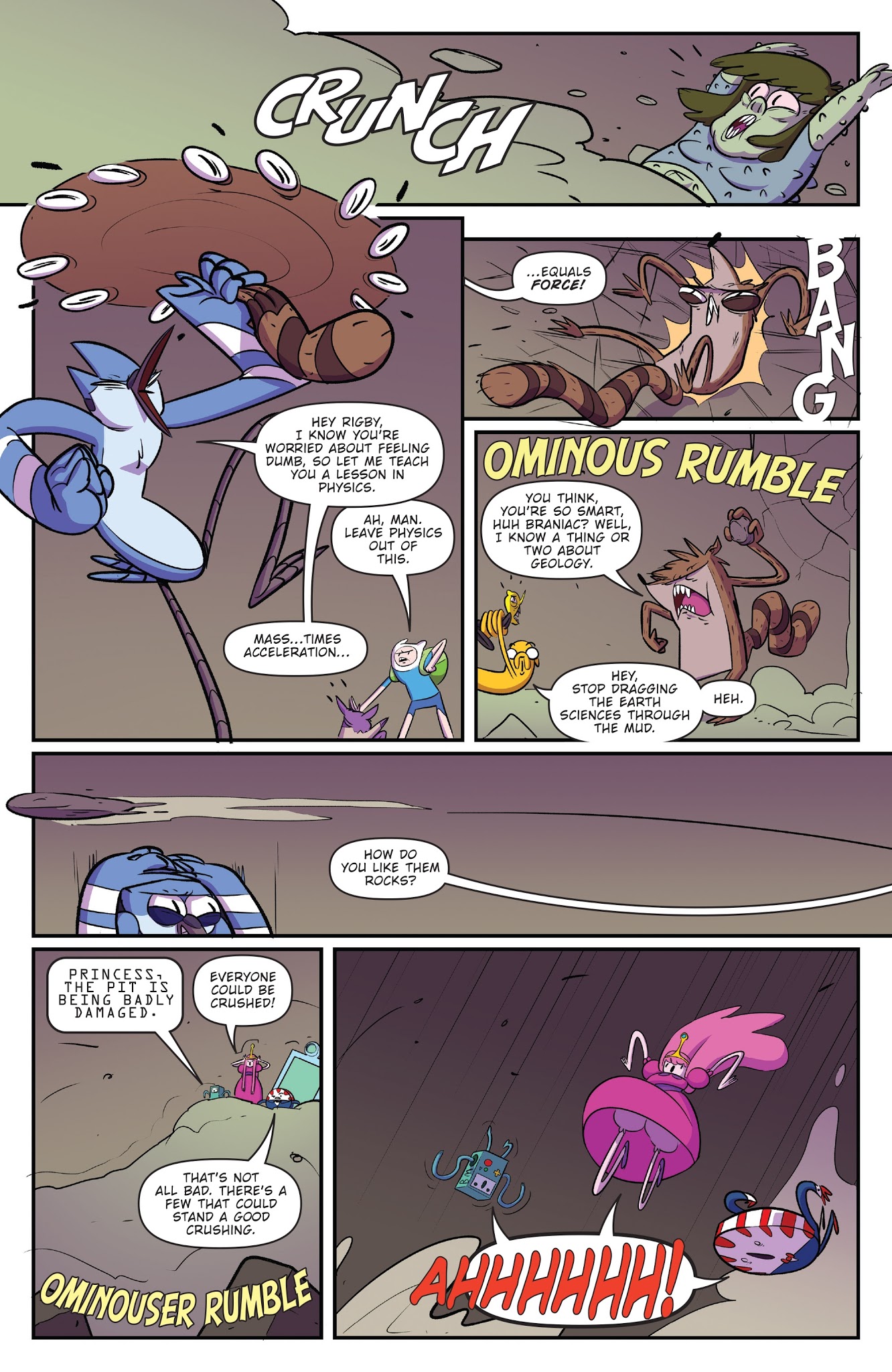 Read online Adventure Time/Regular Show comic -  Issue #6 - 12