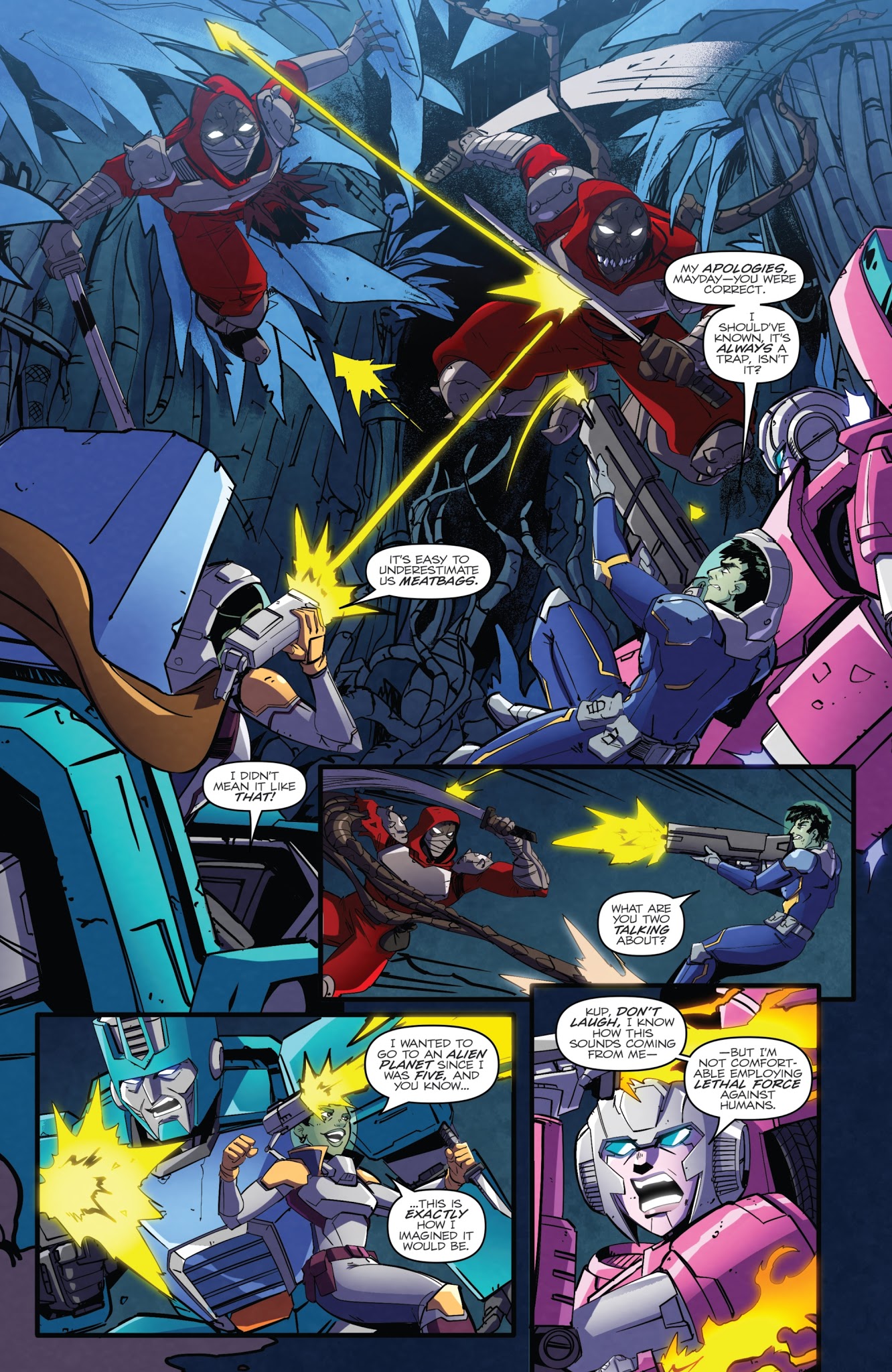 Read online Transformers First Strike comic -  Issue # Full - 8