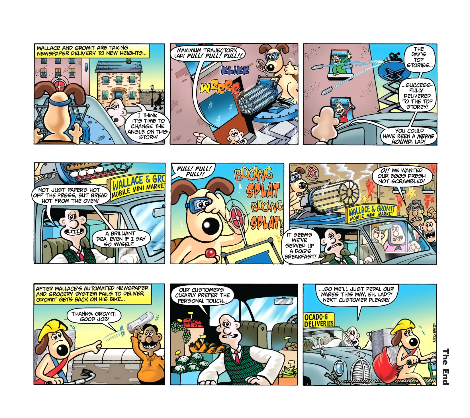 Read online Wallace & Gromit Dailies comic -  Issue #6 - 11
