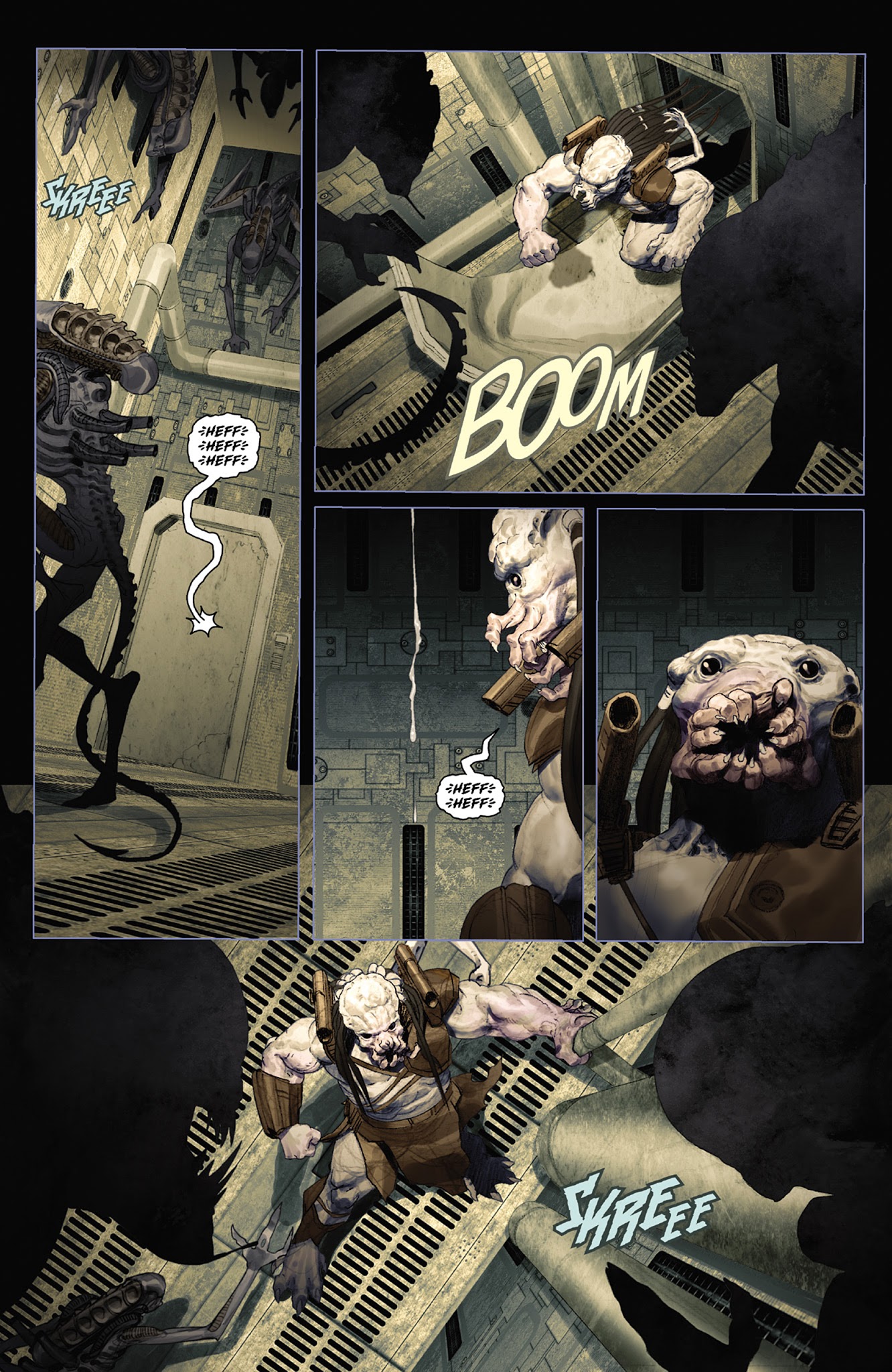 Read online Alien vs. Predator: Fire and Stone comic -  Issue #3 - 14