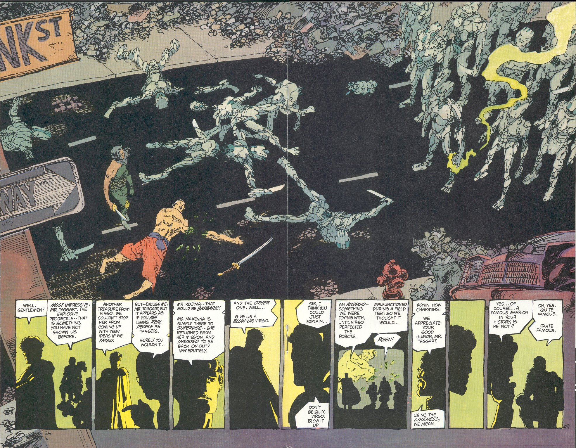 Read online Ronin (1983) comic -  Issue #5 - 25