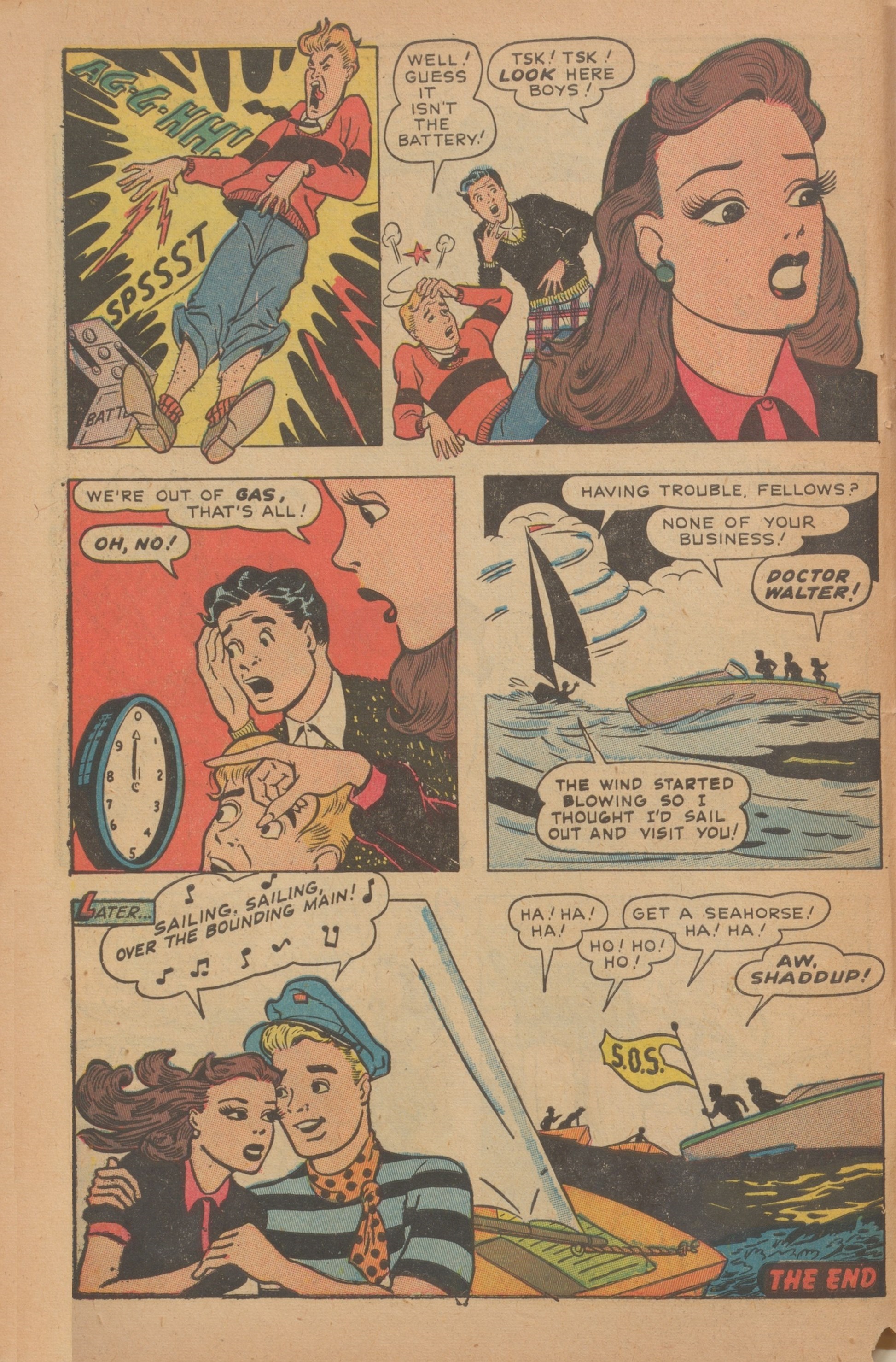 Read online Nellie The Nurse (1945) comic -  Issue #9 - 10