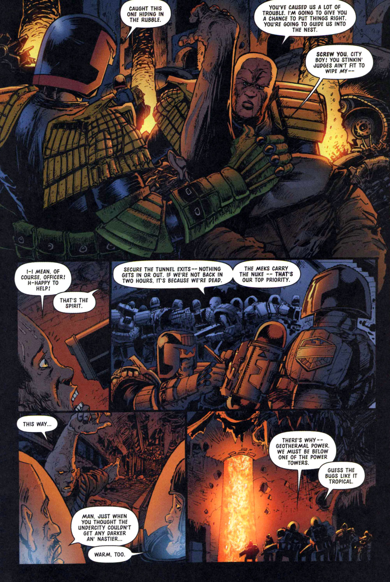 Read online Judge Dredd Vs. Aliens:  Incubus comic -  Issue #4 - 15