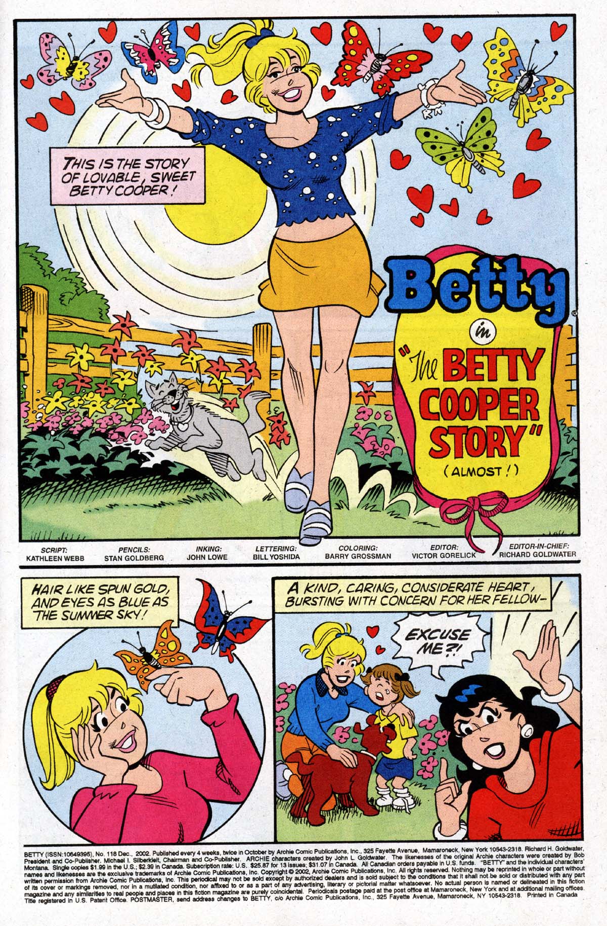 Read online Betty comic -  Issue #118 - 2