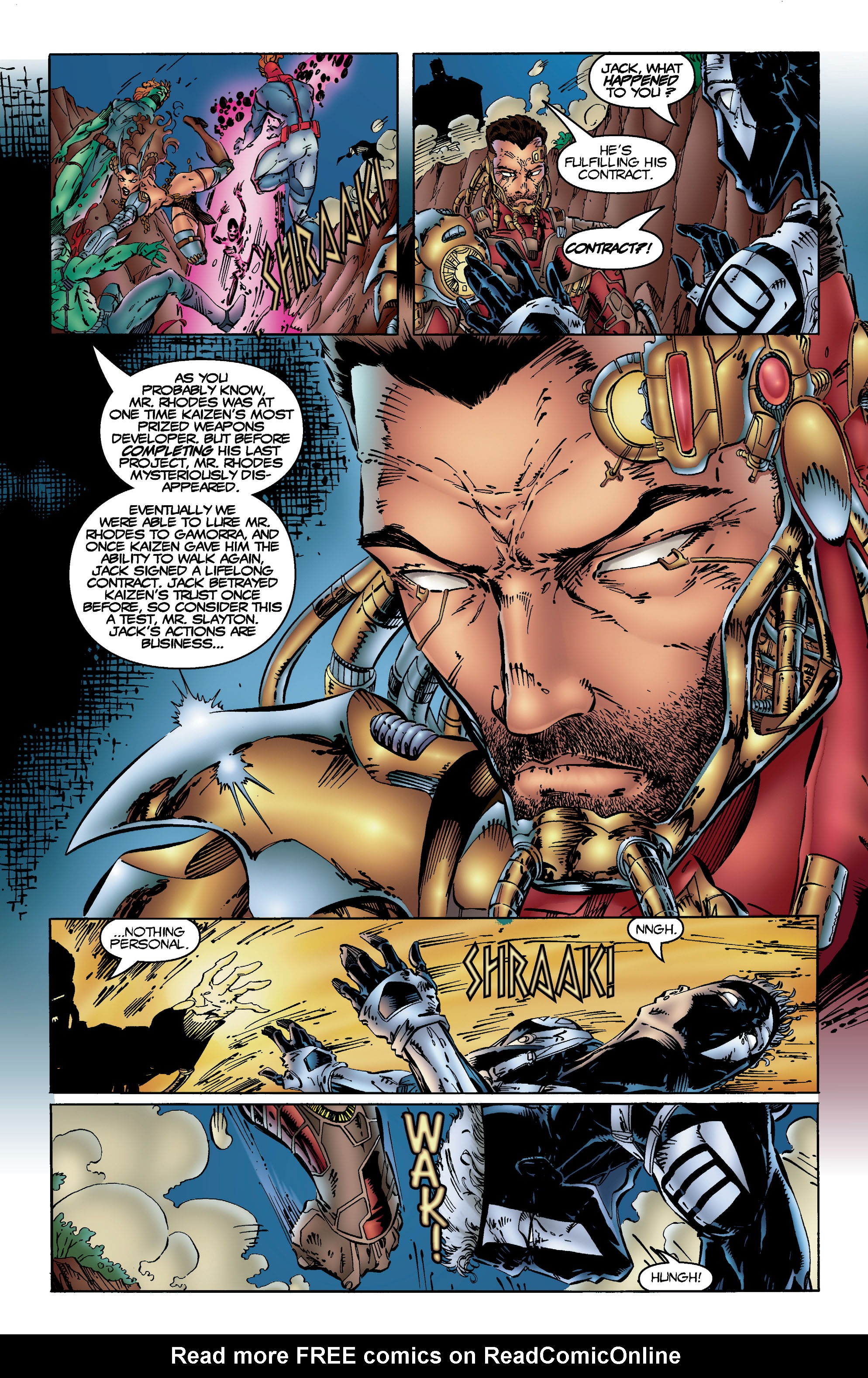 Read online Backlash comic -  Issue #20 - 10