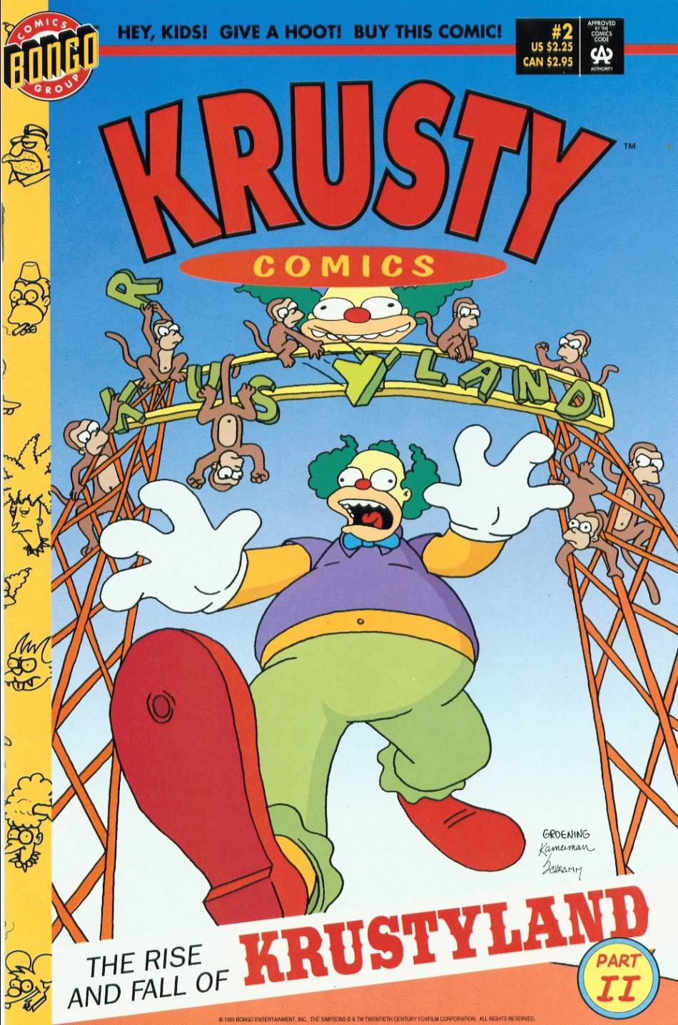 Read online Krusty Comics comic -  Issue #2 - 1