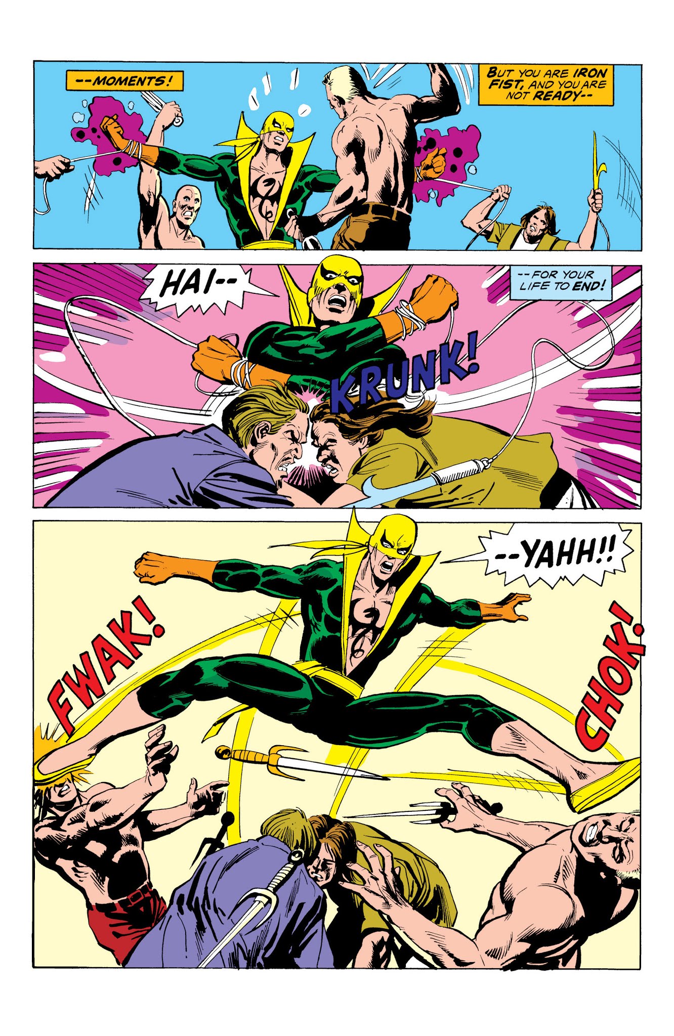 Read online Marvel Masterworks: Iron Fist comic -  Issue # TPB 1 (Part 1) - 97