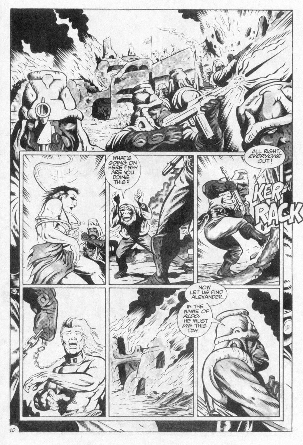 Read online Planet of the Apes (1990) comic -  Issue #1 - 25