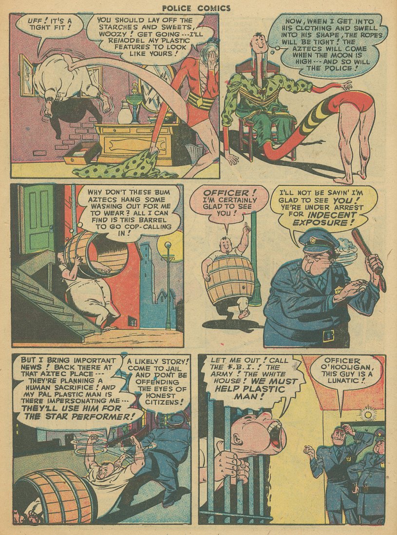Read online Police Comics comic -  Issue #75 - 12
