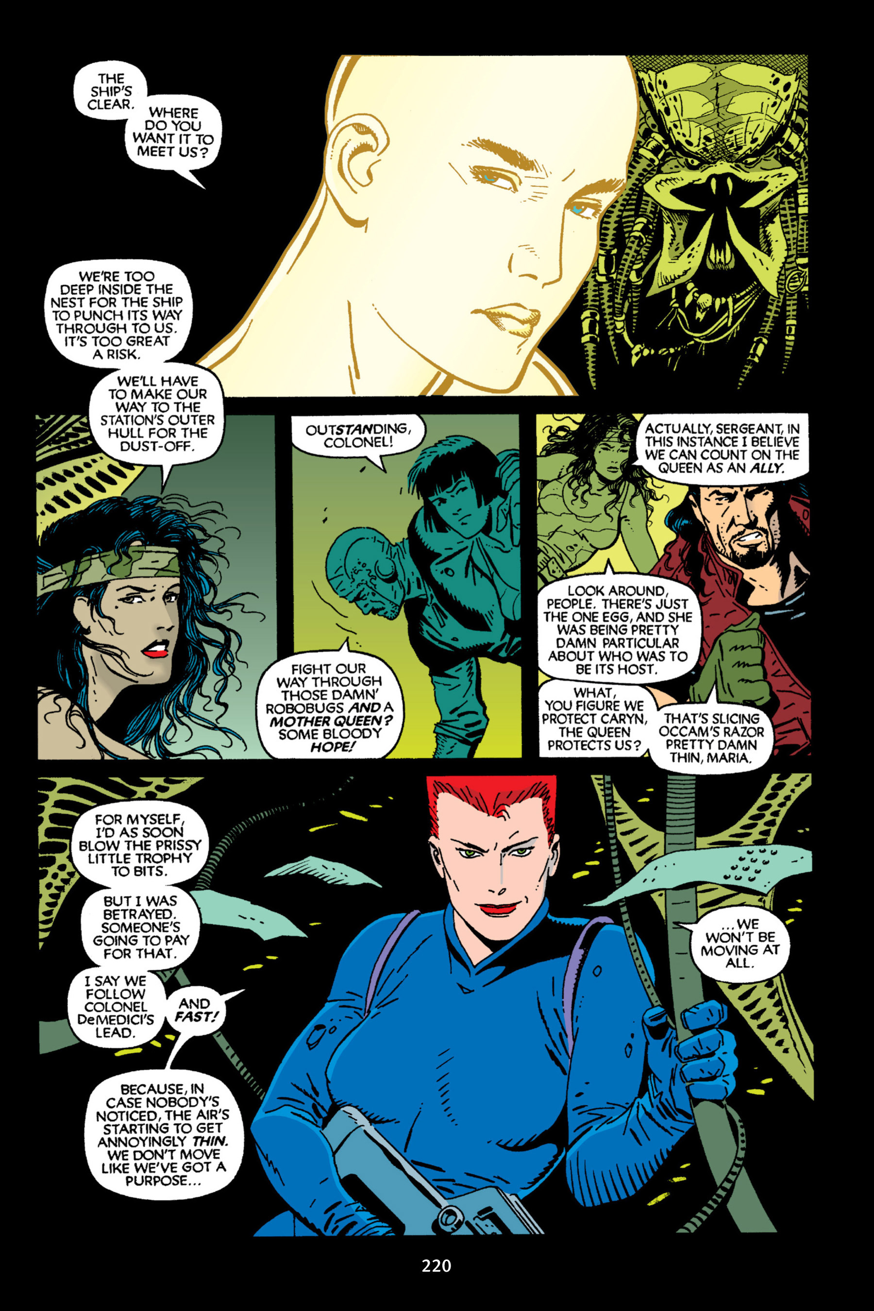 Read online Aliens vs. Predator Omnibus comic -  Issue # _TPB 2 Part 2 - 107