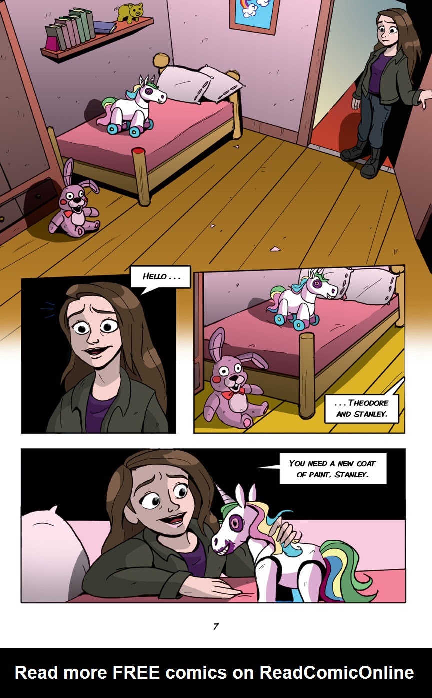 Read online Five Nights At Freddy's comic -  Issue # The Silver Eyes (Part 1) - 9