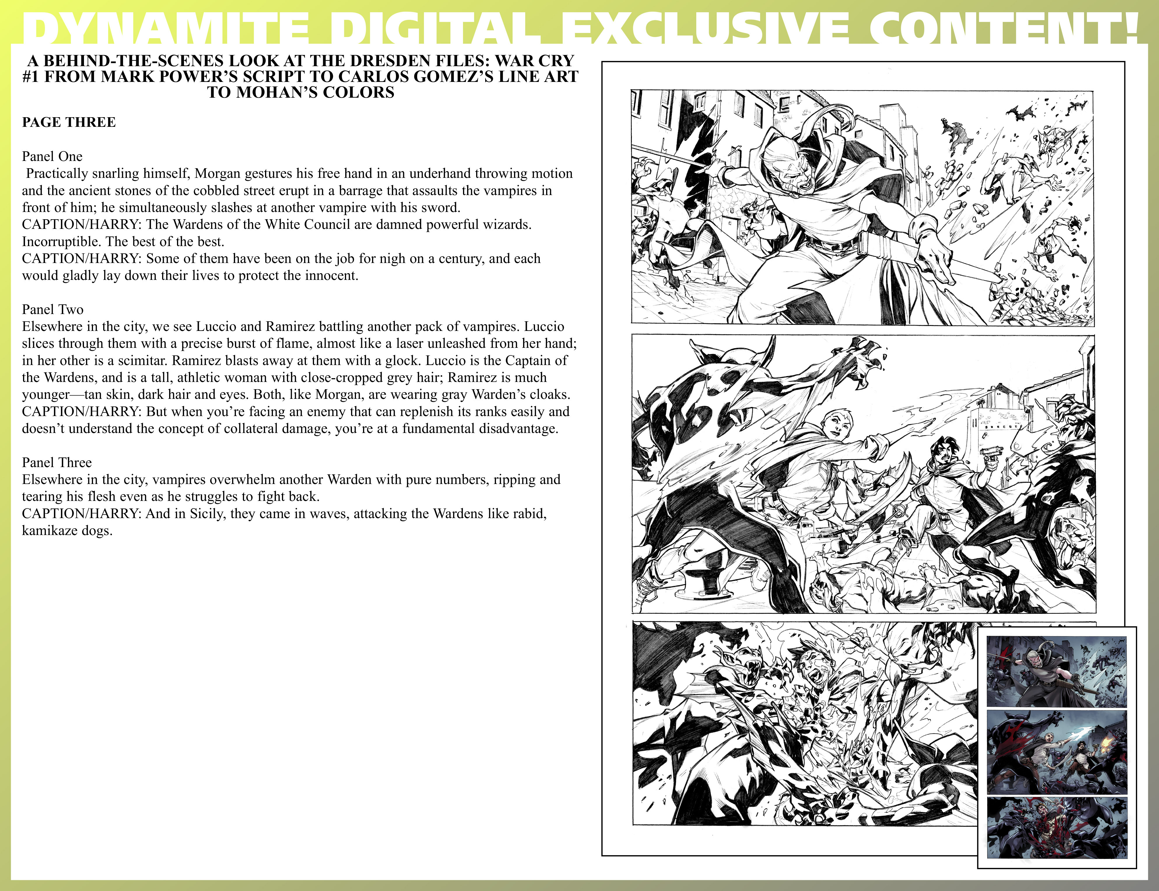 Read online Jim Butcher's The Dresden Files: War Cry comic -  Issue #1 - 36