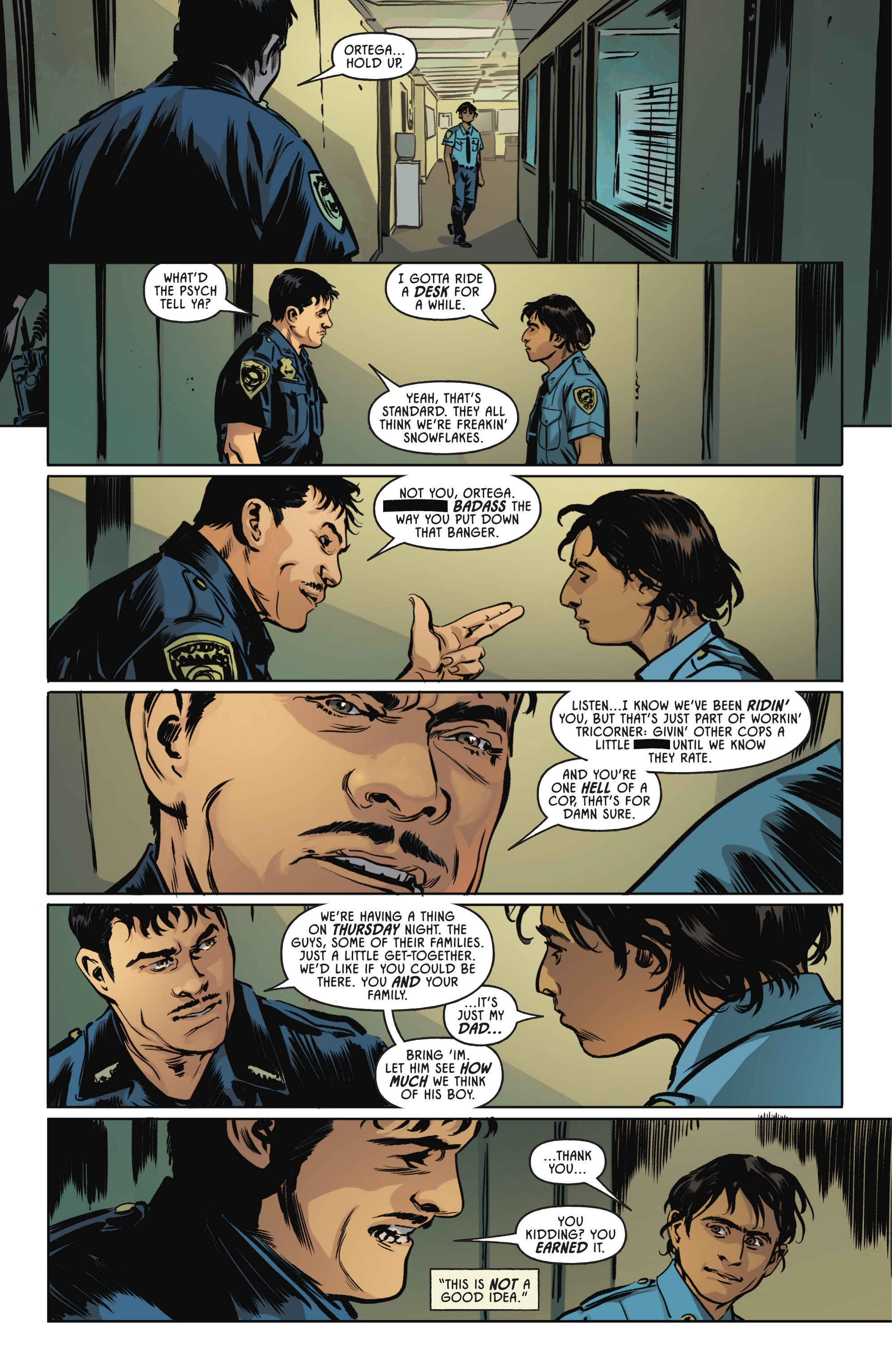Read online GCPD: The Blue Wall comic -  Issue #4 - 5