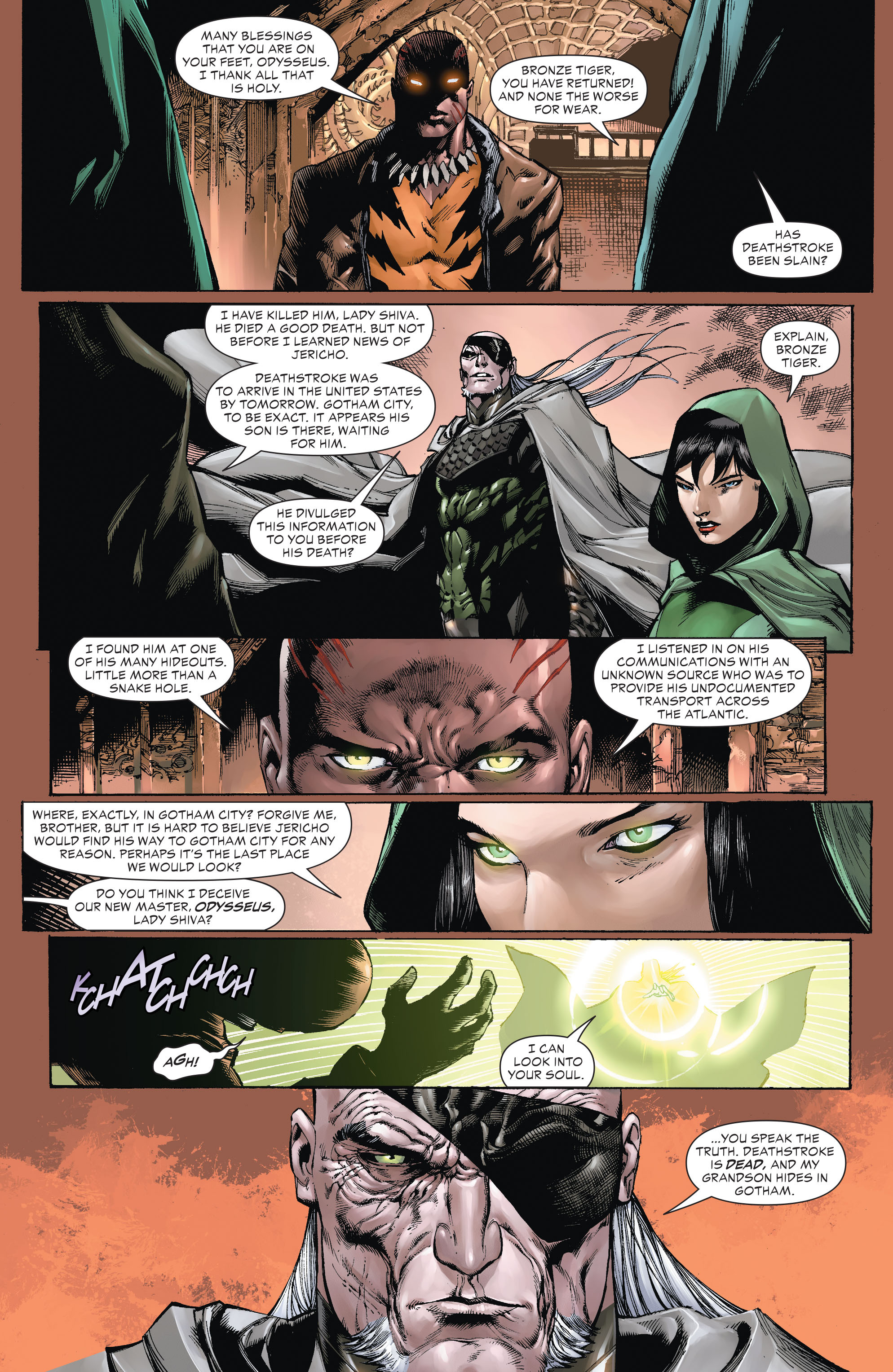 Read online Deathstroke: Gods of War comic -  Issue # TPB - 73