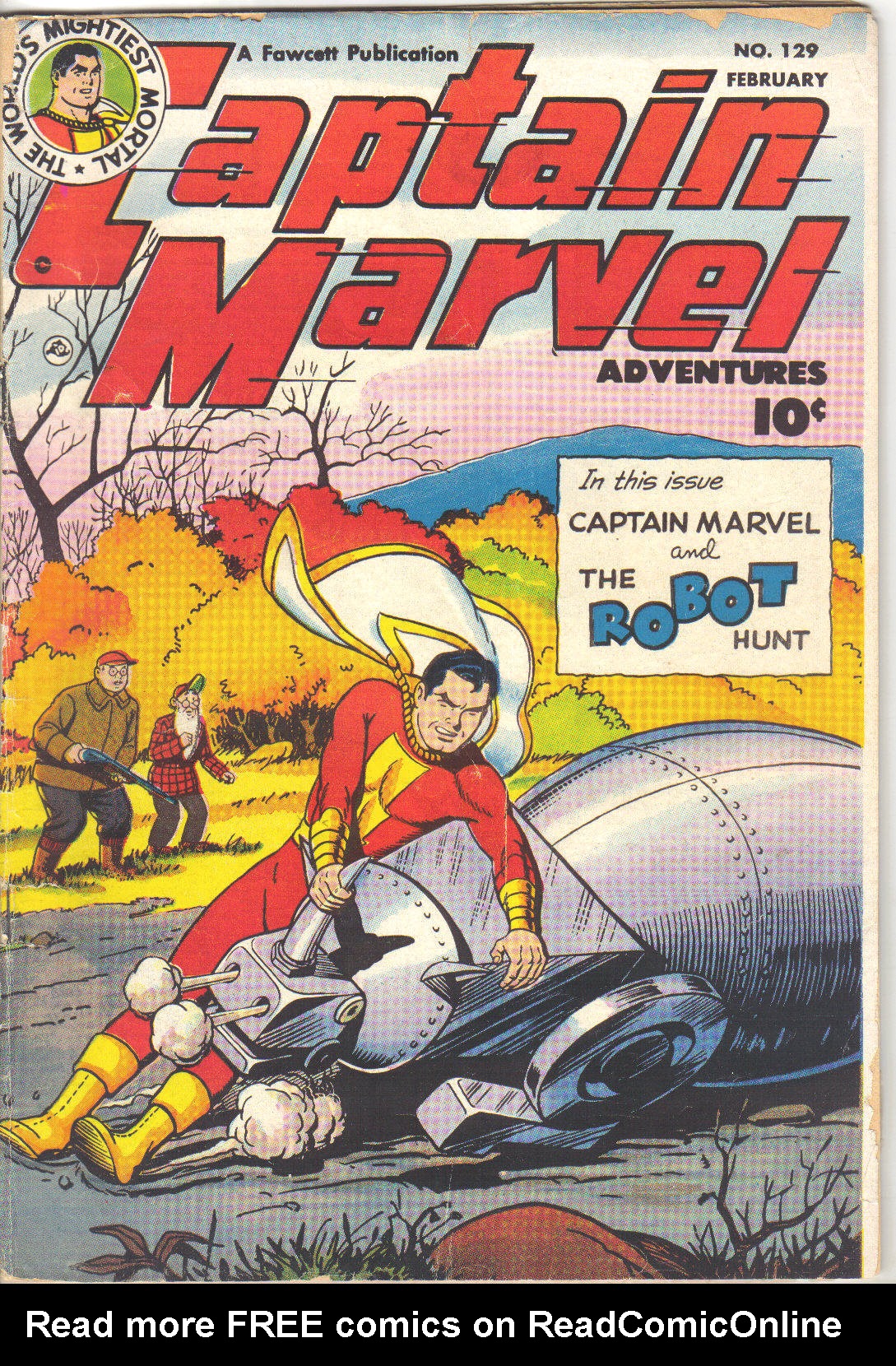 Read online Captain Marvel Adventures comic -  Issue #129 - 1